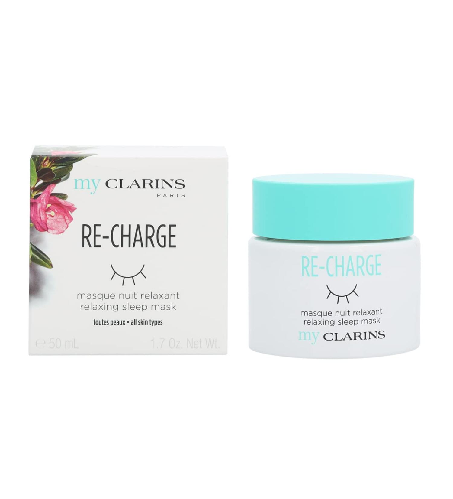 Buy Clarins My Re-Charge Sleep Mask - Hydrating Overnight Facial Treatment | International Shipping Available - Buy Online on GoSupps.com