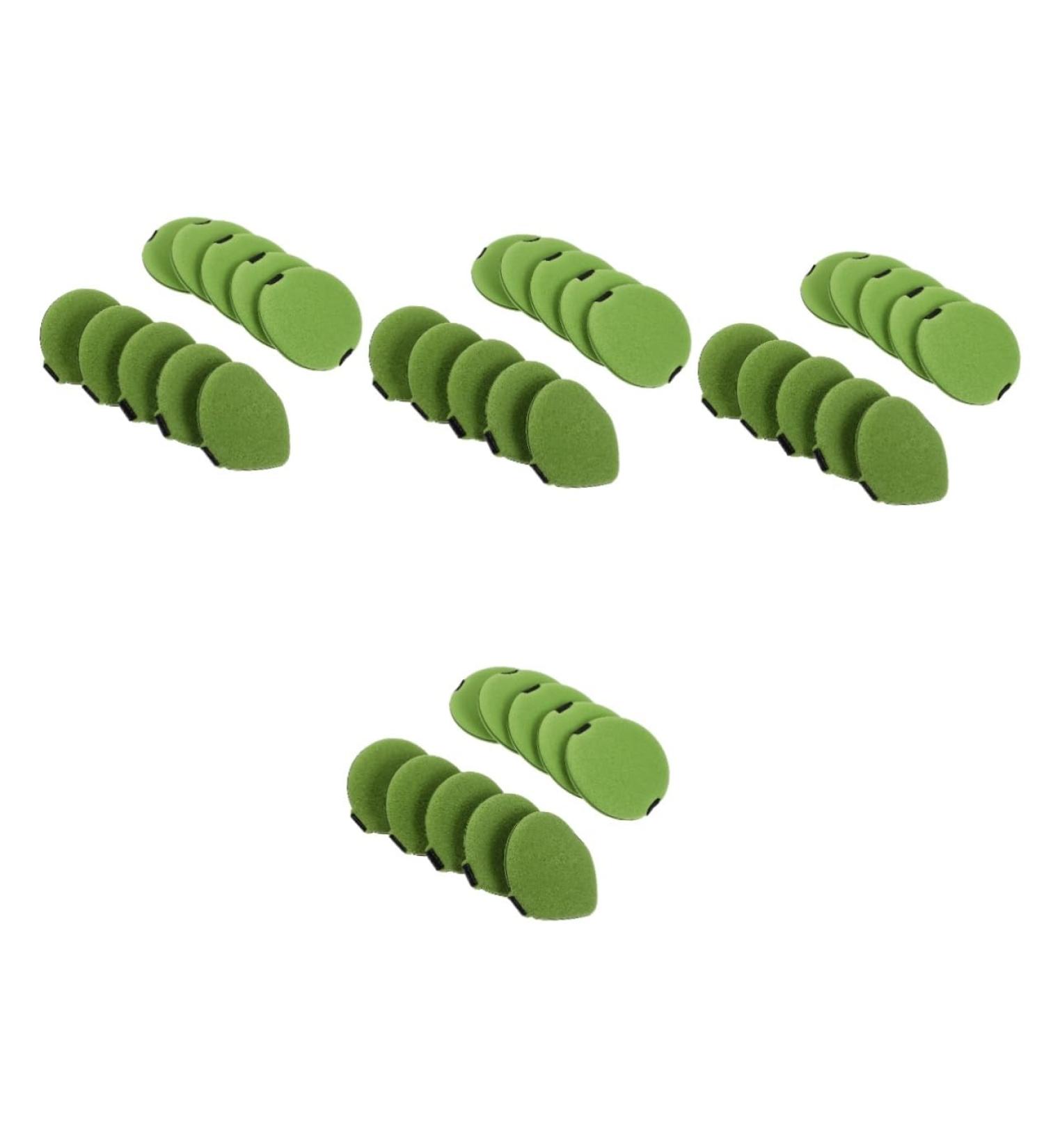 40 Pieces Makeup Puff Round Loose Applicator for Loose Powder Mixing Sponge Makeup Powder Puff Firm Air Hydrophilic Polyurethane Cosmetics Soak in Water - Buy Online on GoSupps.com