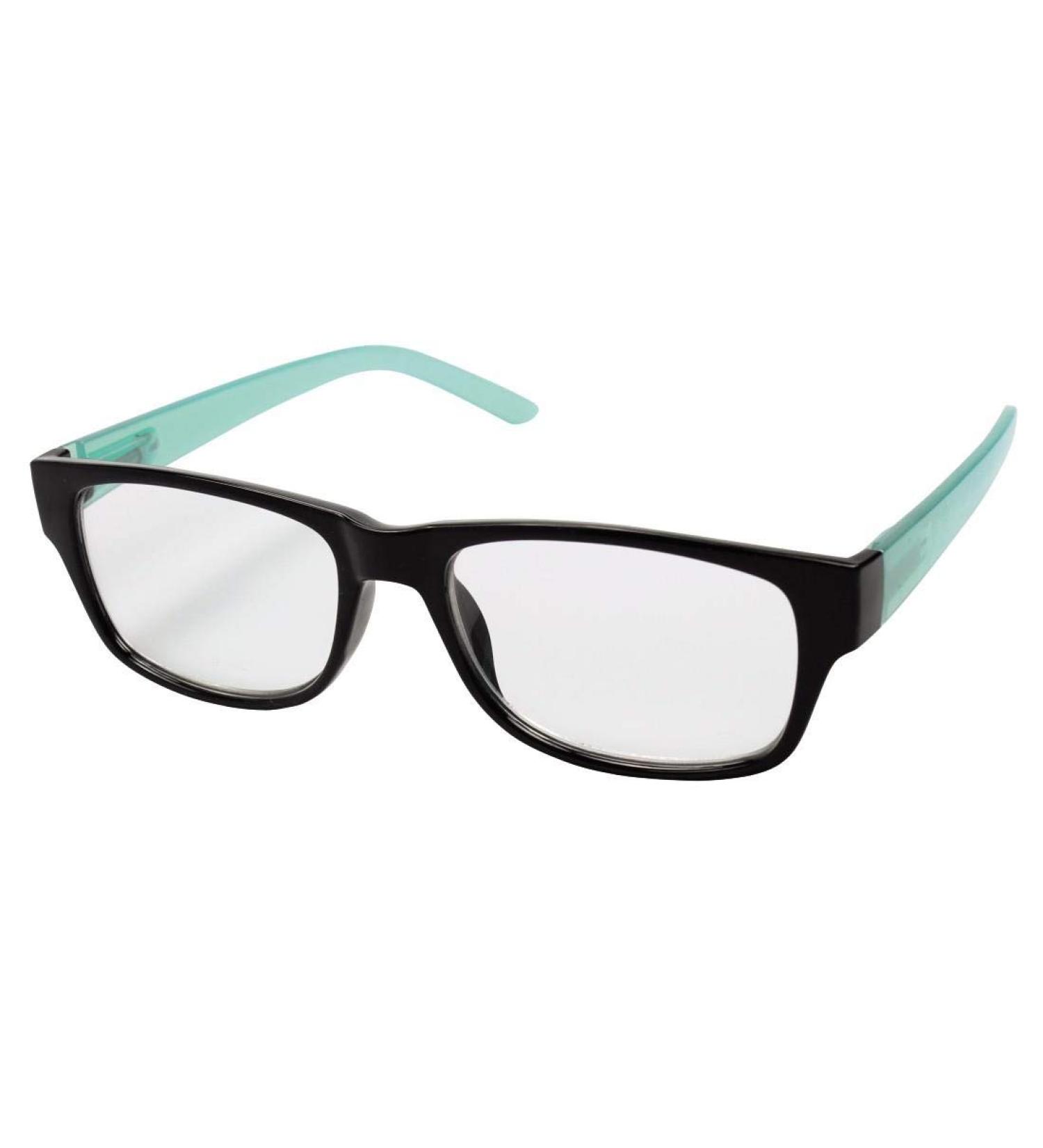 Buy Hama Foldable Reading Glasses - 2.5 Diopters Glass Frame | Black Turquoise Transparent - Stylish & Portable - Buy Online on GoSupps.com