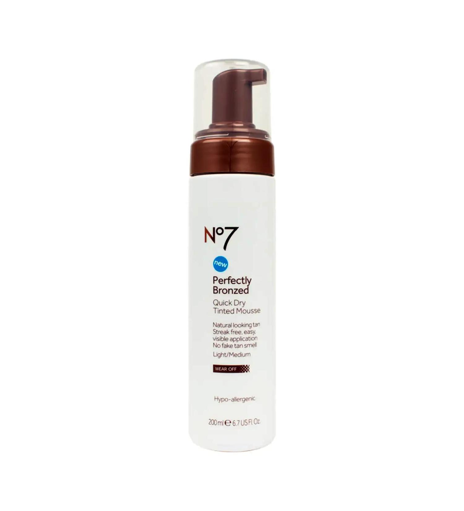 No7 Self Tan Mousse 200ml Light/Medium