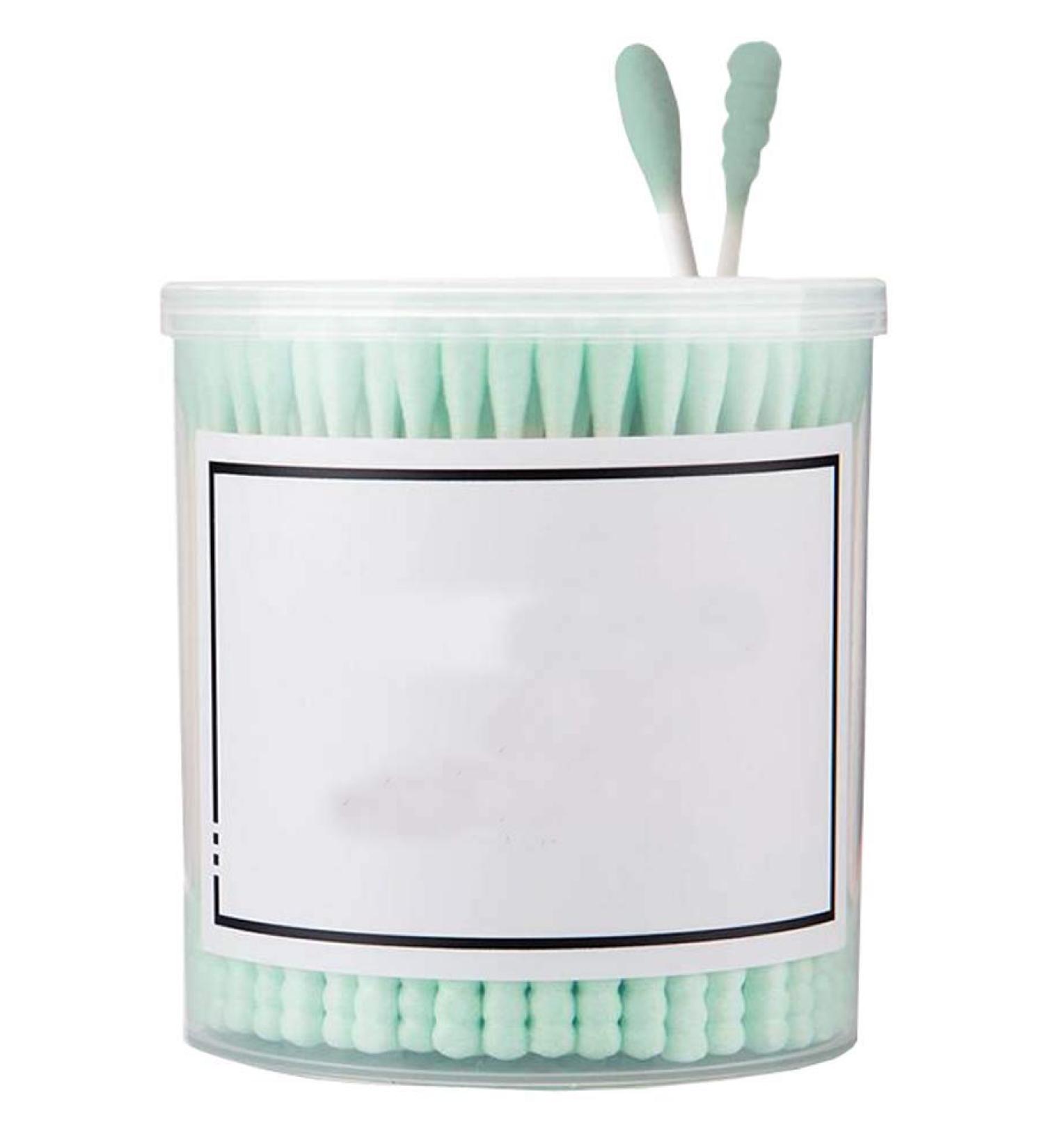 200 Counts Cotton Swabs - Natural Double Tipped Organic & Cruelty-Free Ear Buds | Best International Shipping - Buy Online on GoSupps.com