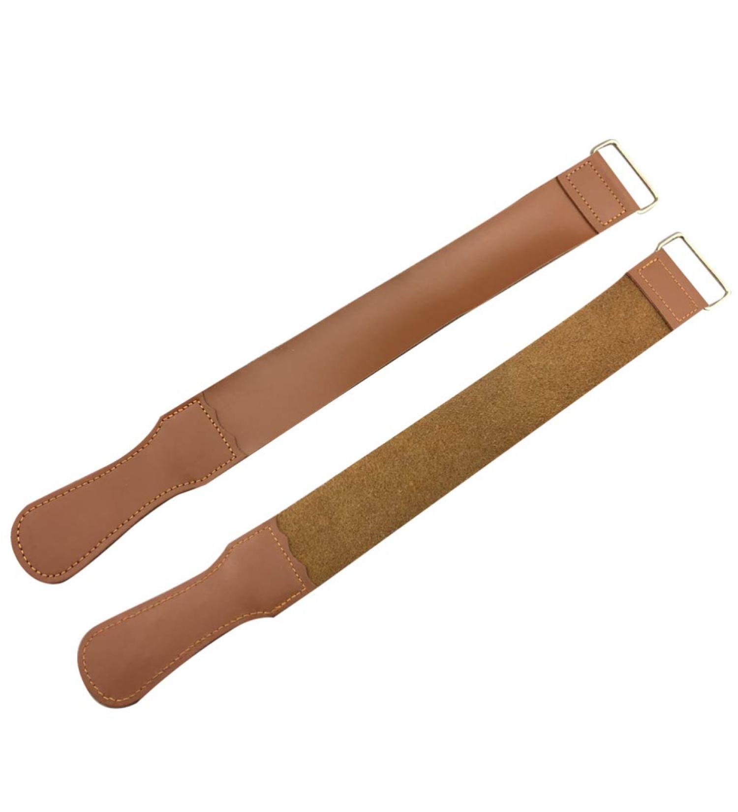 Exceart 2-Part Hairdressing Razor Set - Leather Accessories for Hair Removal & Barbering - Buy Online on GoSupps.com