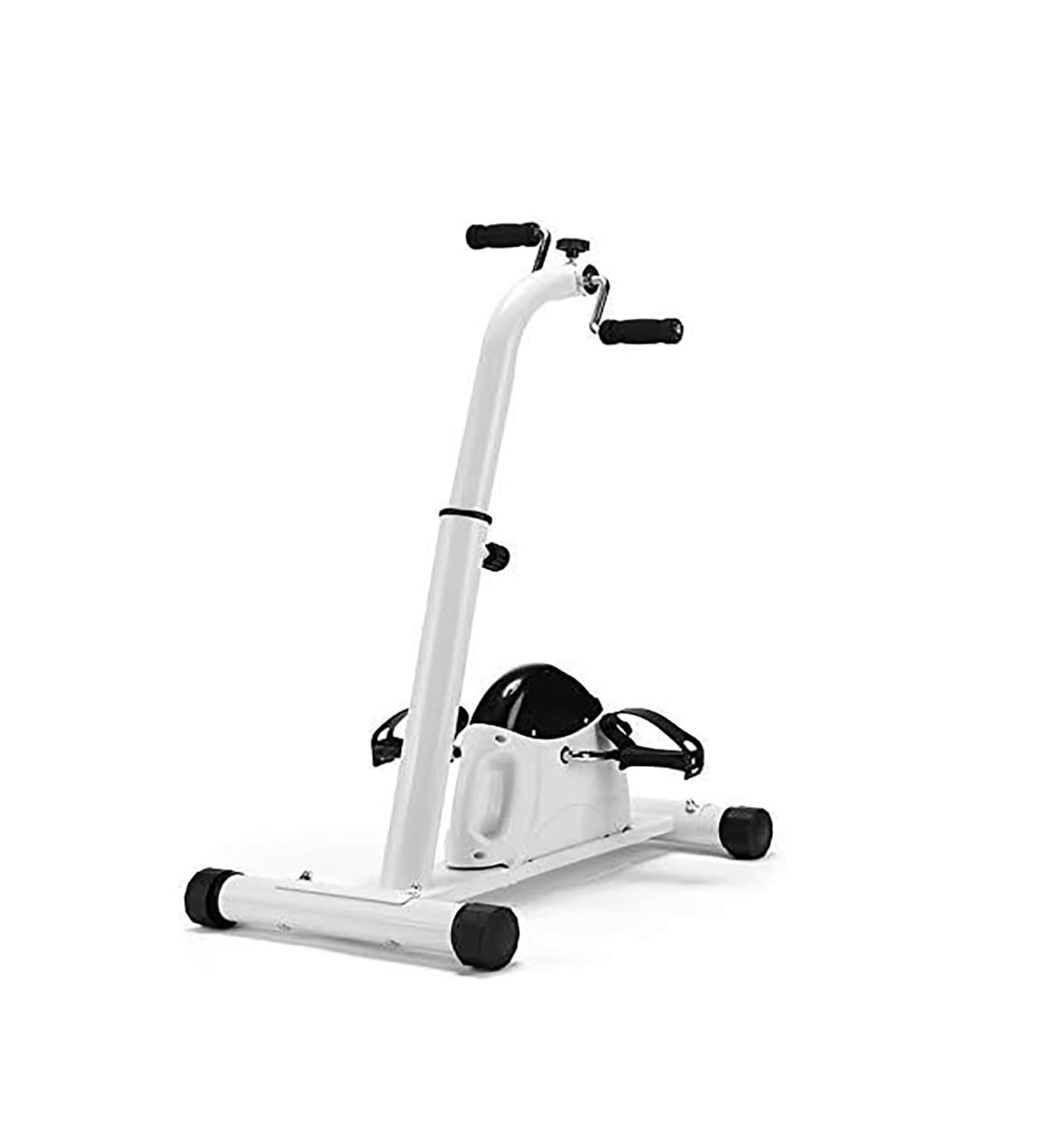 Pedal Exerciser Hand Arm Leg & Knee Recovery Medical Peddler - Adjustable Fitness Rehab Equipment for Seniors Elderly - Home Pedal Exercise Bike for Total Body - Buy Online on GoSupps.com