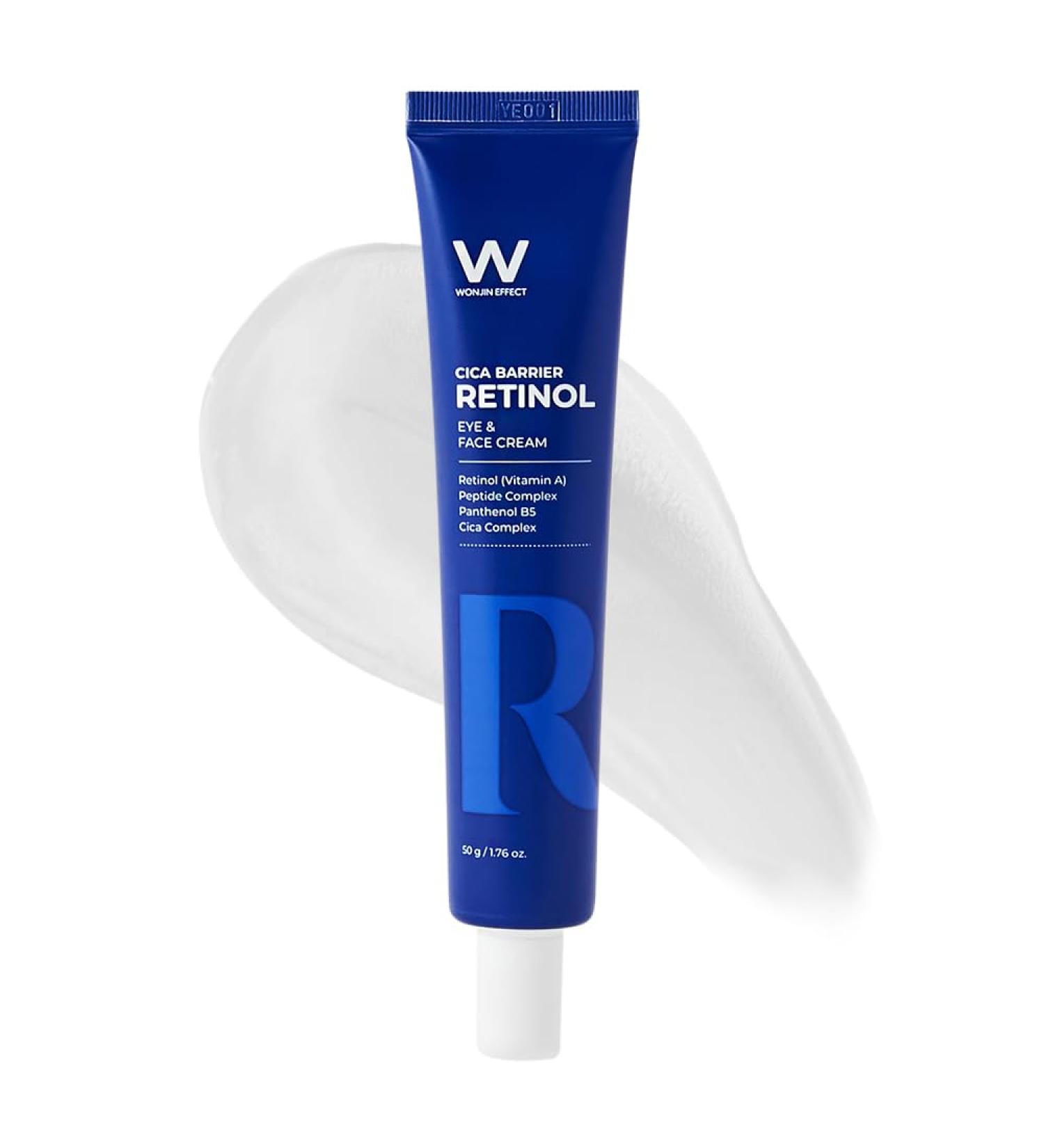 Shop CICA Barrier Retinol Eye & Face Cream - 1.76 fl oz | Anti-Aging Soothing Peptides & Vitamin A | International Shipping Available - Buy Online on GoSupps.com