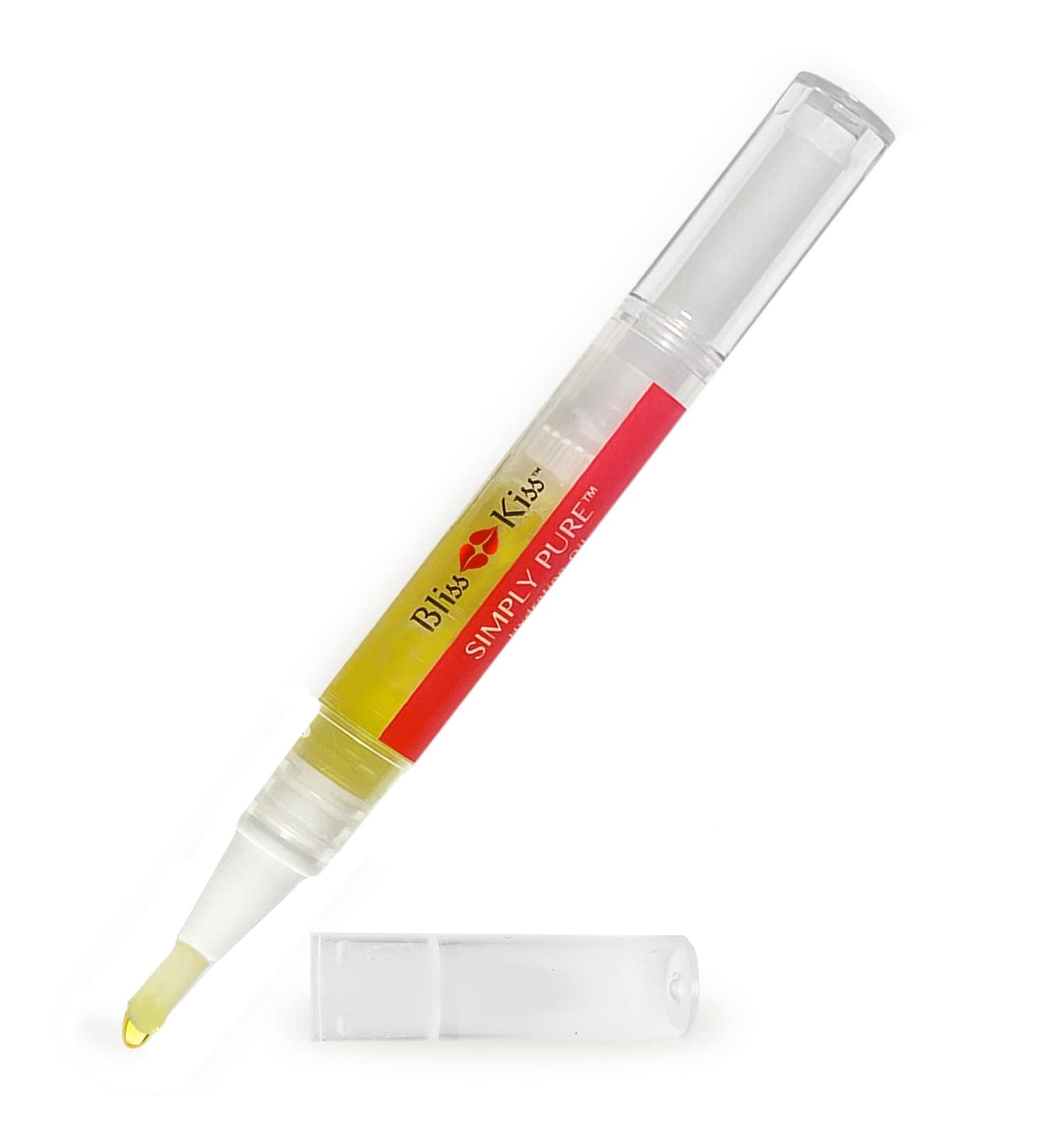 Bliss Kiss Crisp Fragrance Nail Oil Cuticle Pen with Vitamin E & Jojoba - Nail Strengthener and Growth Treatment - Buy Online on GoSupps.com