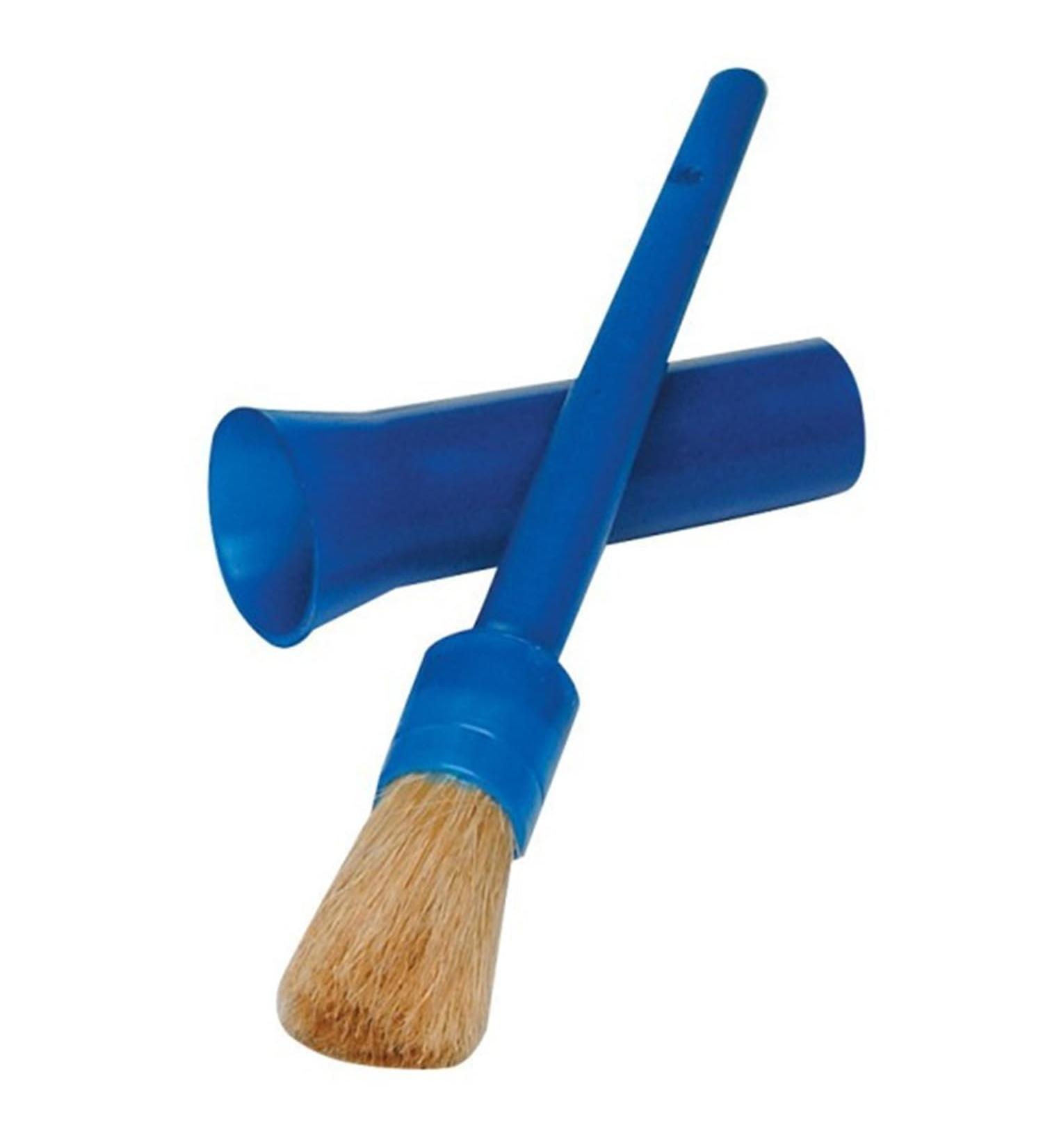 XNHIU Hoof Oil Brush With Cap Hoof Dressing Brush Horse Hoof Pick Brush Portable Cleaning Tools