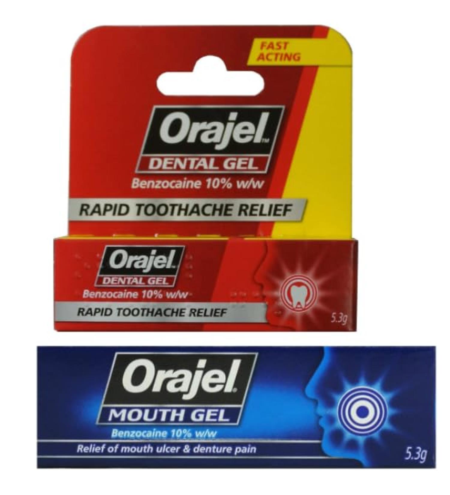 MM Orajel Mouth & Dental Gel - Buy Online on GoSupps.com