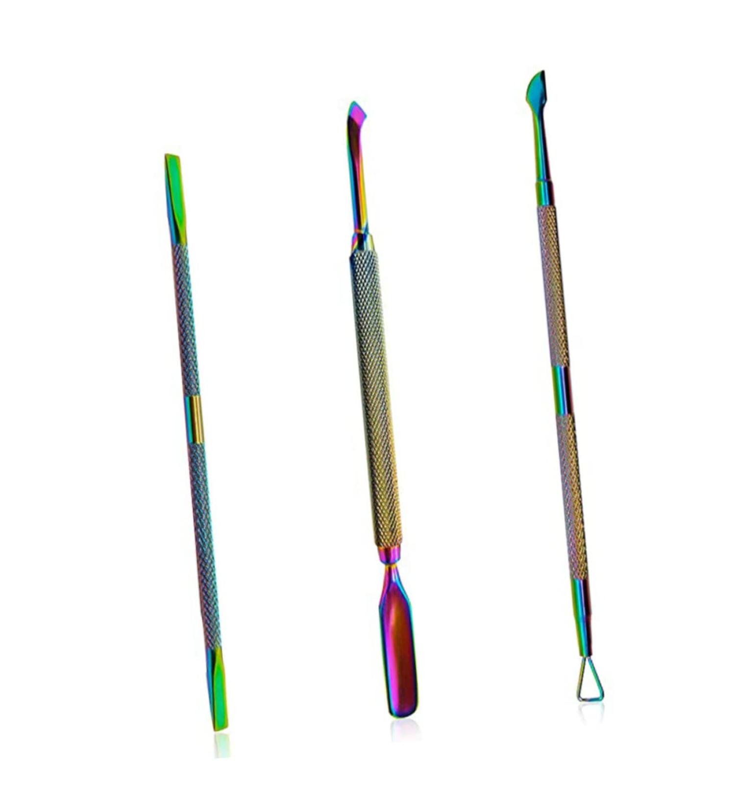 minkissy 1 Metal Cuticle Remover Nail Cuticle Tool Nail Art Tools Nail Care Kit Cuticle Remover Tool Spoon Nail Cleaner Nail Tool Manicure Pedicure Kit Nail Art Accessories Propeller - Buy Online on GoSupps.com