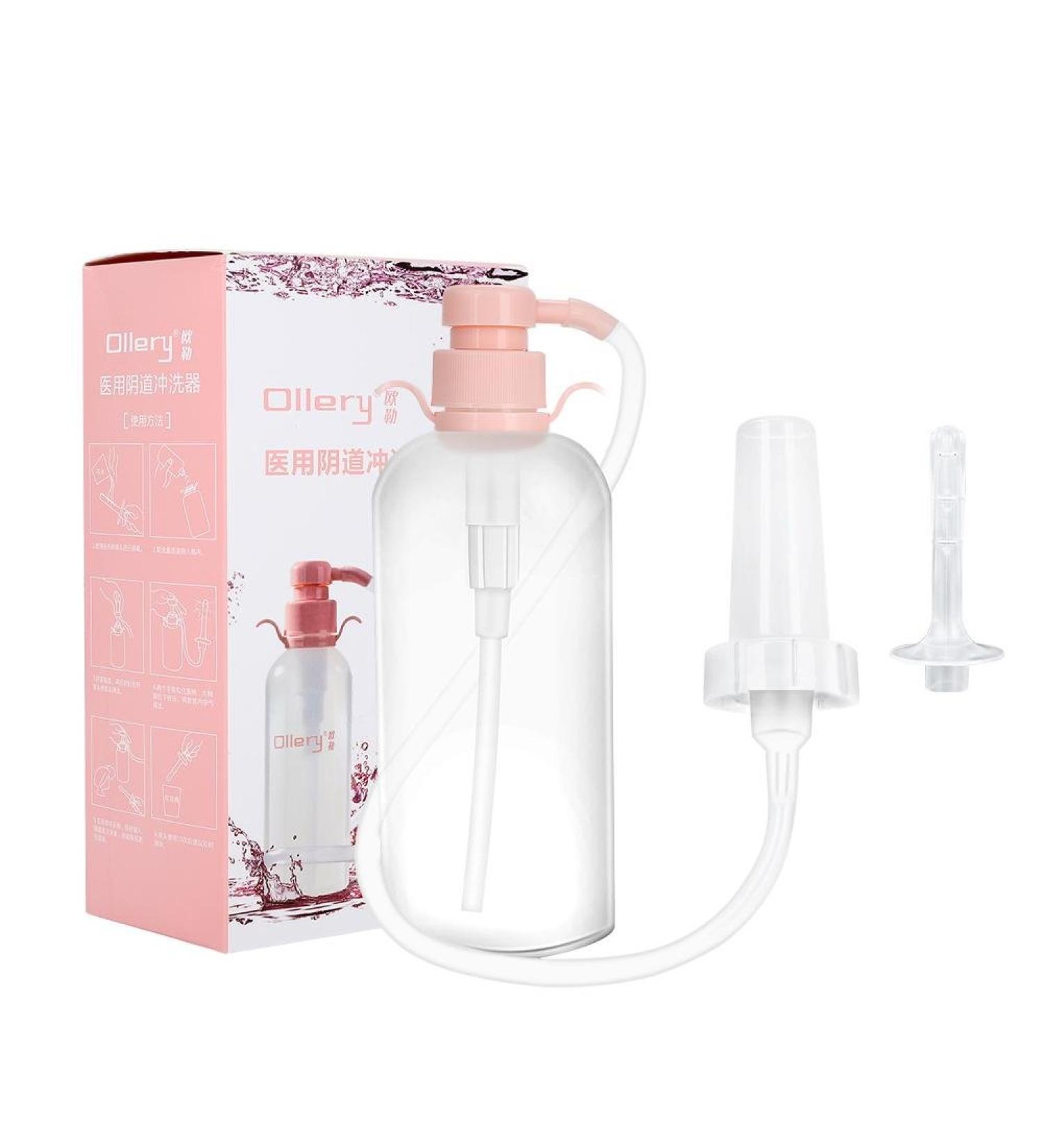 Buy RESIBINAL Vaginal Cleansing Irrigation Device - Safe Effective Vagina & Anal Douche for Intimate Hygiene - Buy Online on GoSupps.com