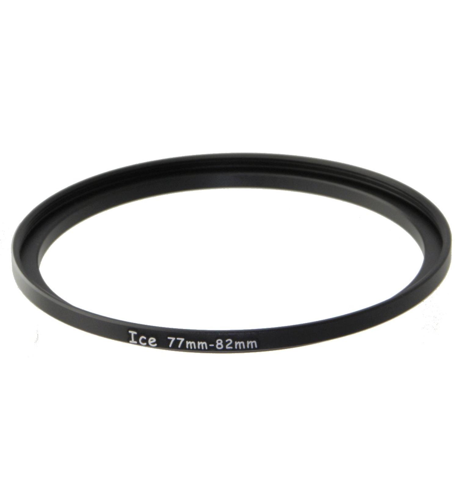 ICE 77mm to 82mm Step Up Ring Filter/Lens Adapter 77 Male 82 Female Stepping
