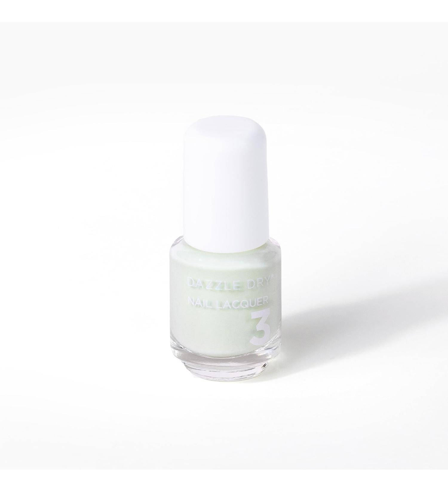 Dazzle Dry Nail Mini Lacquer - Honeydew | Pale Minty Green Nail Polish | 0.17 Fl Oz | Semi-Sheer Cream Formula - Best for Manicures - Buy Online on GoSupps.com