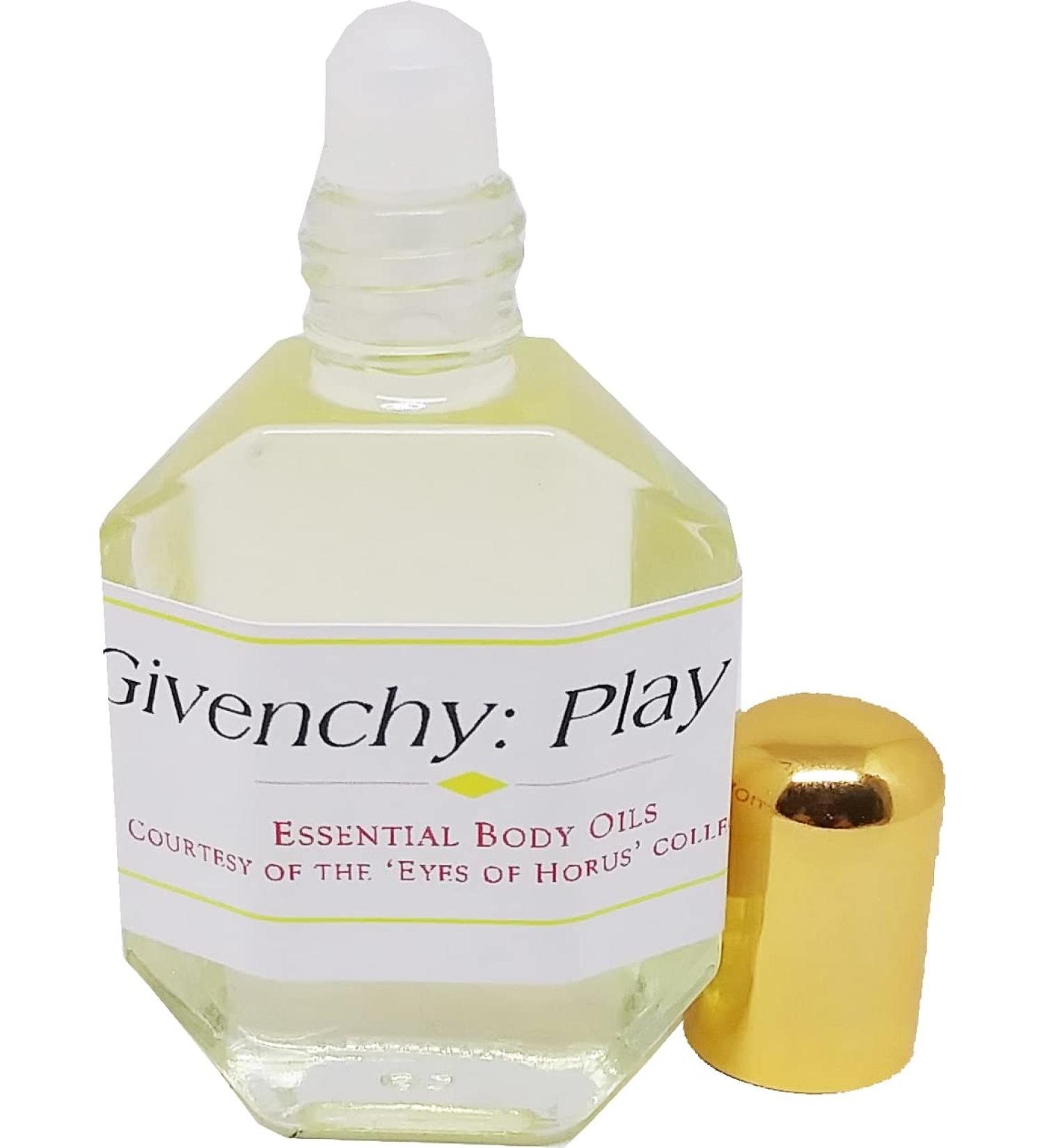 Gevinchi: Play - Type For Men Scented Body Oil Fragrance Roll-On - Light Gold - 1/2 oz. - ID#23935 0.5 Fl Oz (Pack of 1)