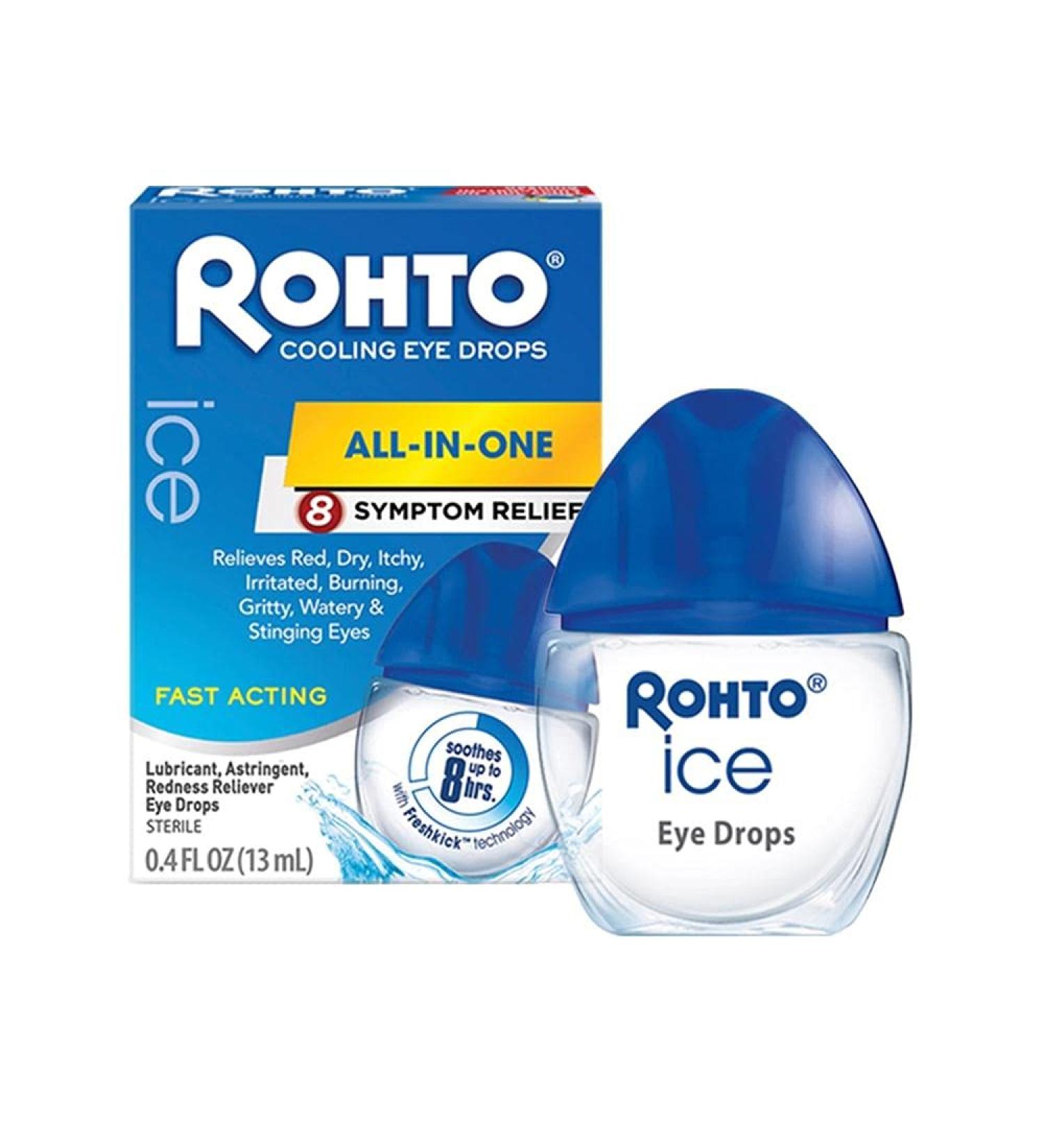 Rohto Eye Drops Cooling R Size .05z Rohto Eye Drops Cooling Relief .05z