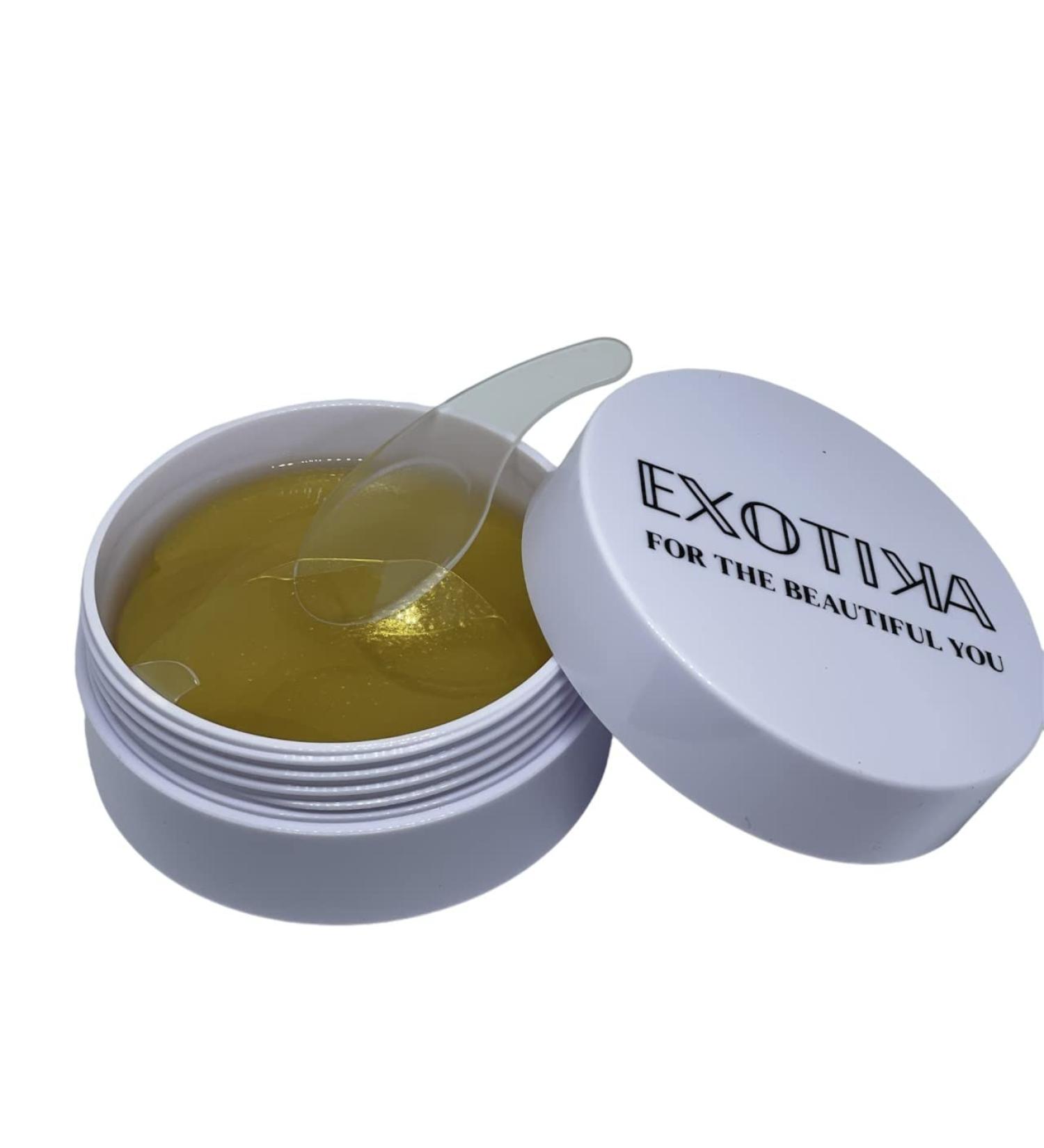 Exotika Beauty Gold Seaweed Under Eye Mask | Anti-Aging Collagen Eye Treatment | Perfect Gifts for Her - Buy Online on GoSupps.com