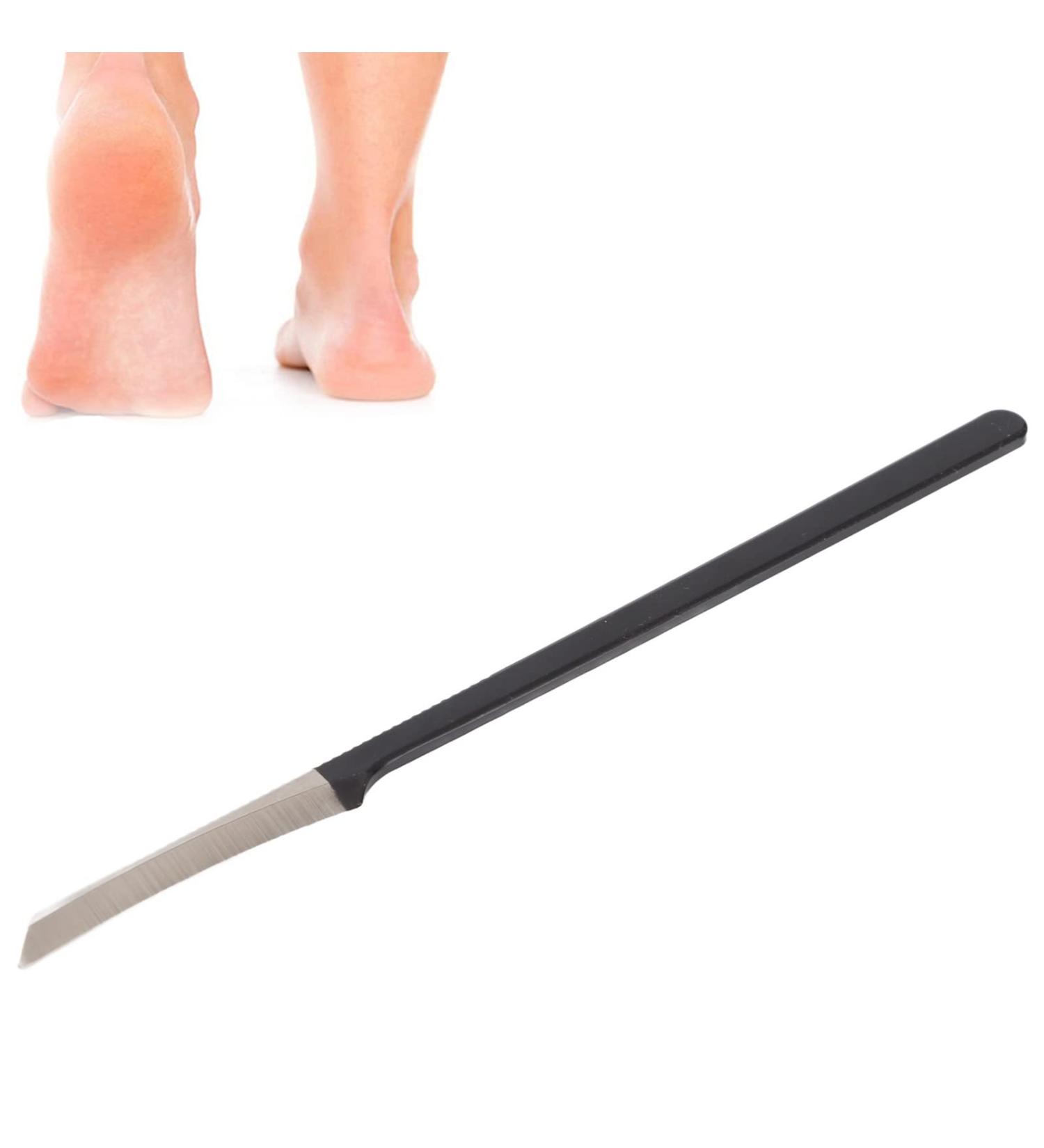 Professional Stainless Steel Pedicure Knife & Corneal Shaver Set - Ultimate Foot Care Tool - Buy Online on GoSupps.com
