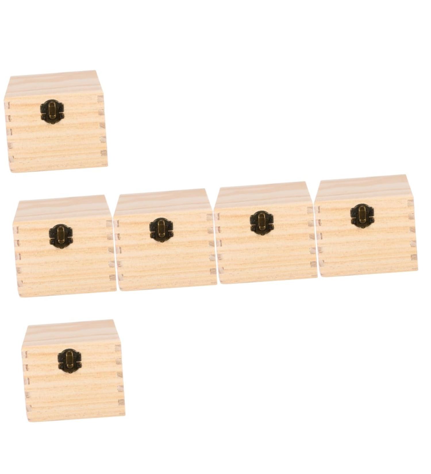 Buy Healvian 6 STK Wooden Storage Box for Essential Oils | Jewelry Packaging & Bottle Container - Buy Online on GoSupps.com