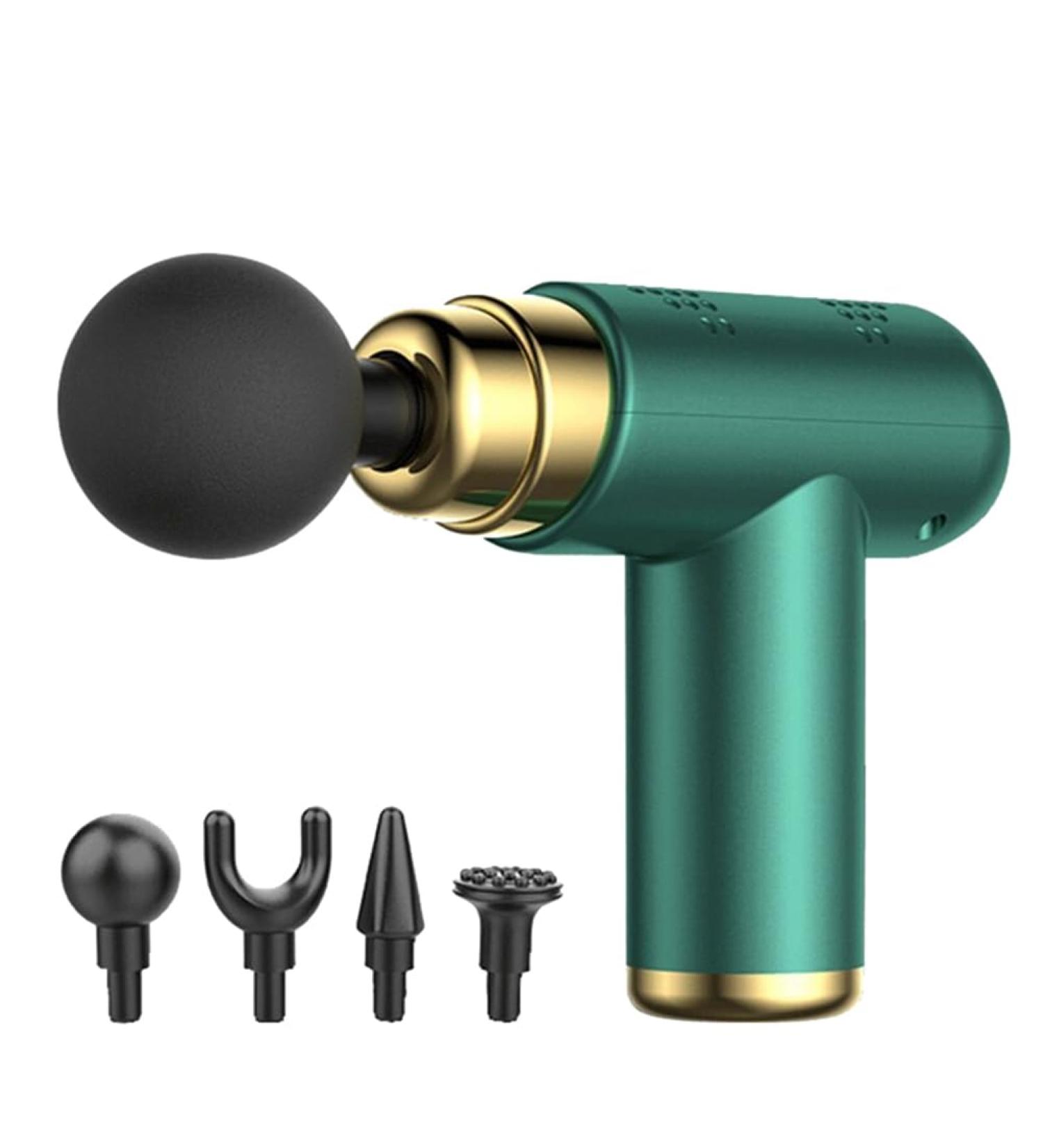 Lingshi Mini Facial Massager - Portable Deep Tissue Muscle Relief & Relaxation | Green Body - International Shipping Available - Buy Online on GoSupps.com
