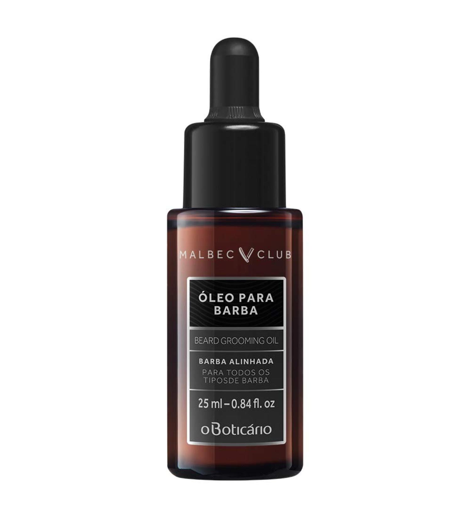 Malbec Club Pre Shave & After Shave Oil for Men | Hydrating Beard Oil & Softener 25ml | Premium Grooming Essentials - Buy Online on GoSupps.com