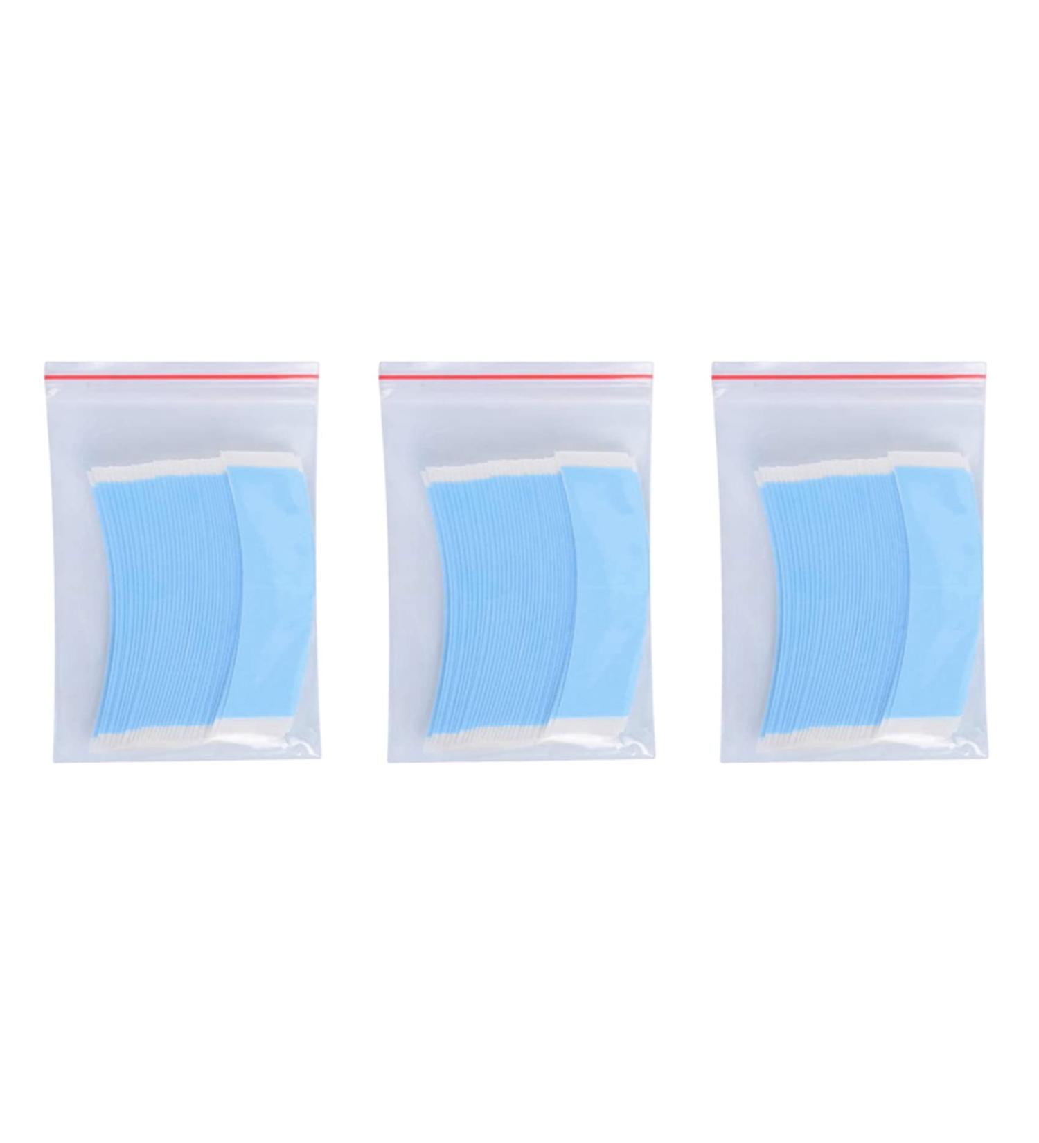 Balawin 108Pc/Lot Strong Wig Tape Strips Fixed Hair Adhesive Extension Double Tape Waterproof Sweat for Toupee Lace Wigs Film - Buy Online on GoSupps.com