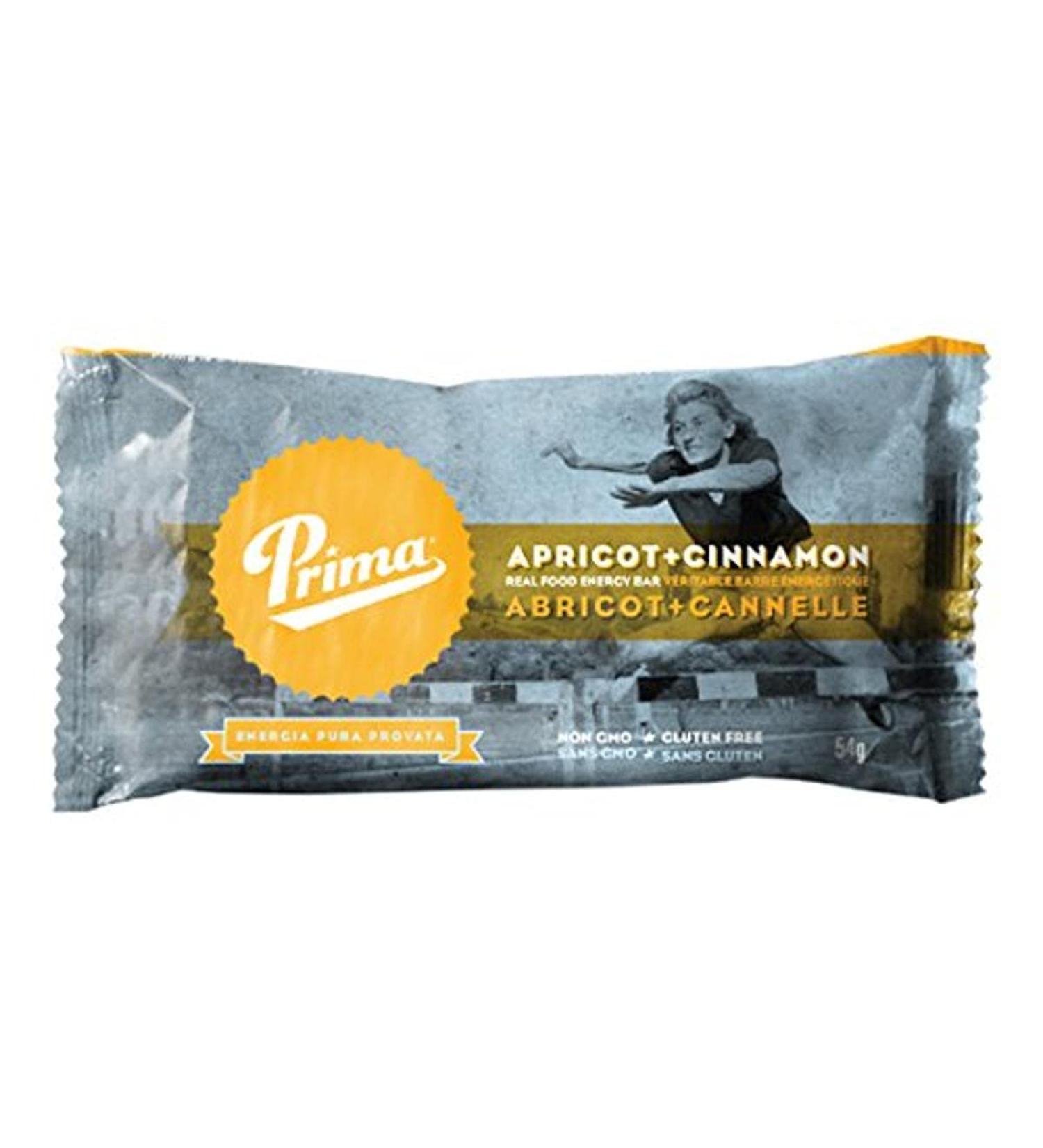 Prima Real Food Energy Bar Apricot + Cinnamon - Buy Online on GoSupps.com