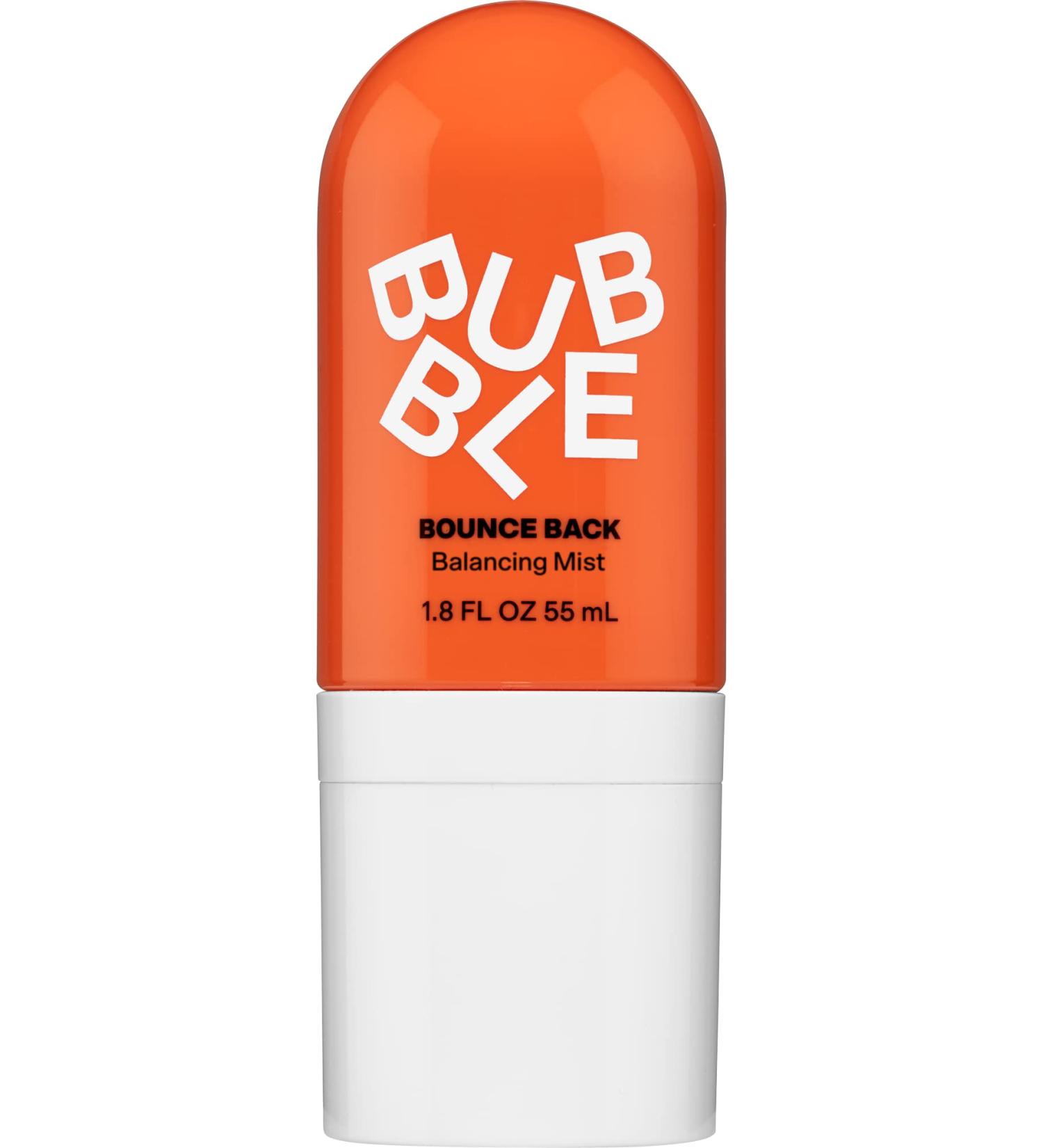 Bubble Skincare Bounce Back Balancing Toner Facial Mist - Willow Bark + Niacinamide (55ml) - Buy Online on GoSupps.com