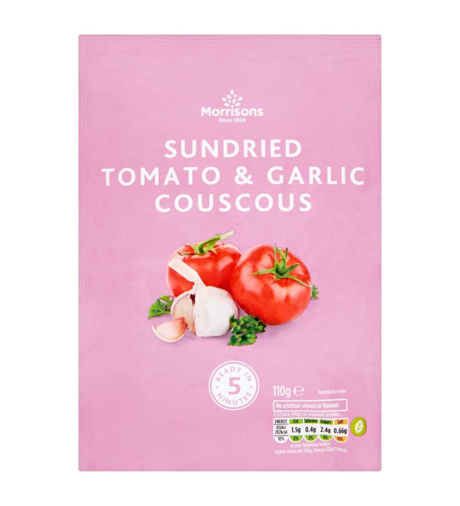 Morrisons Tomato & Garlic Cous Cous 110 g x 12