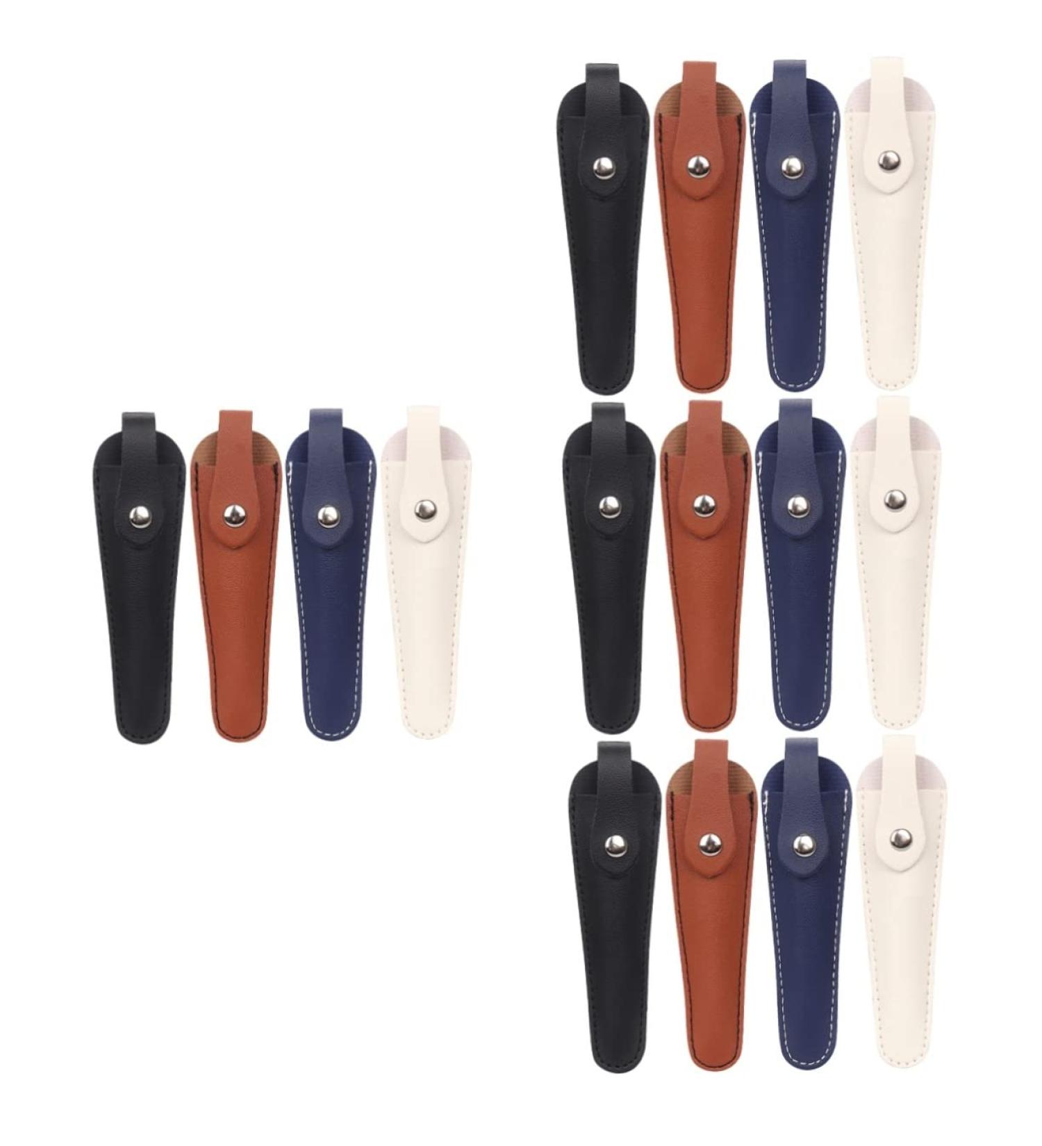 Coheali 16 Pc Shear Set Versatile White Scissors Onion Cutter & Leather Sheath | Fabric Scissors with Storage Bag & Protective Tools | Perfect for Kids & Crafts - Buy Online on GoSupps.com
