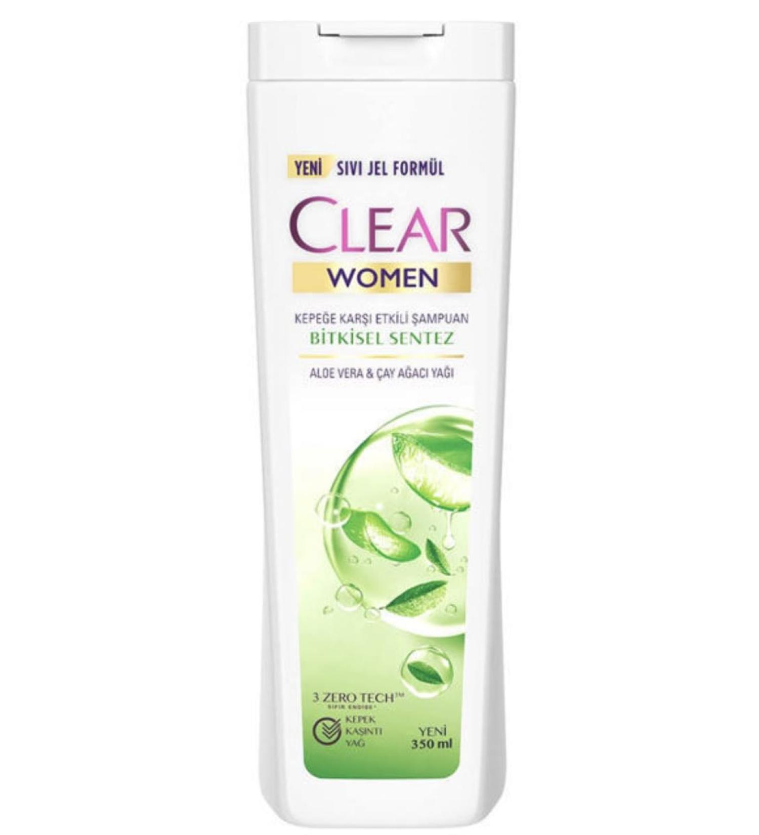 CLEAR WOMEN HERBAL SYNTHESIS ANTI-DANDRUFF SHAMPOO- 350 ML-11.8 Fl Oz