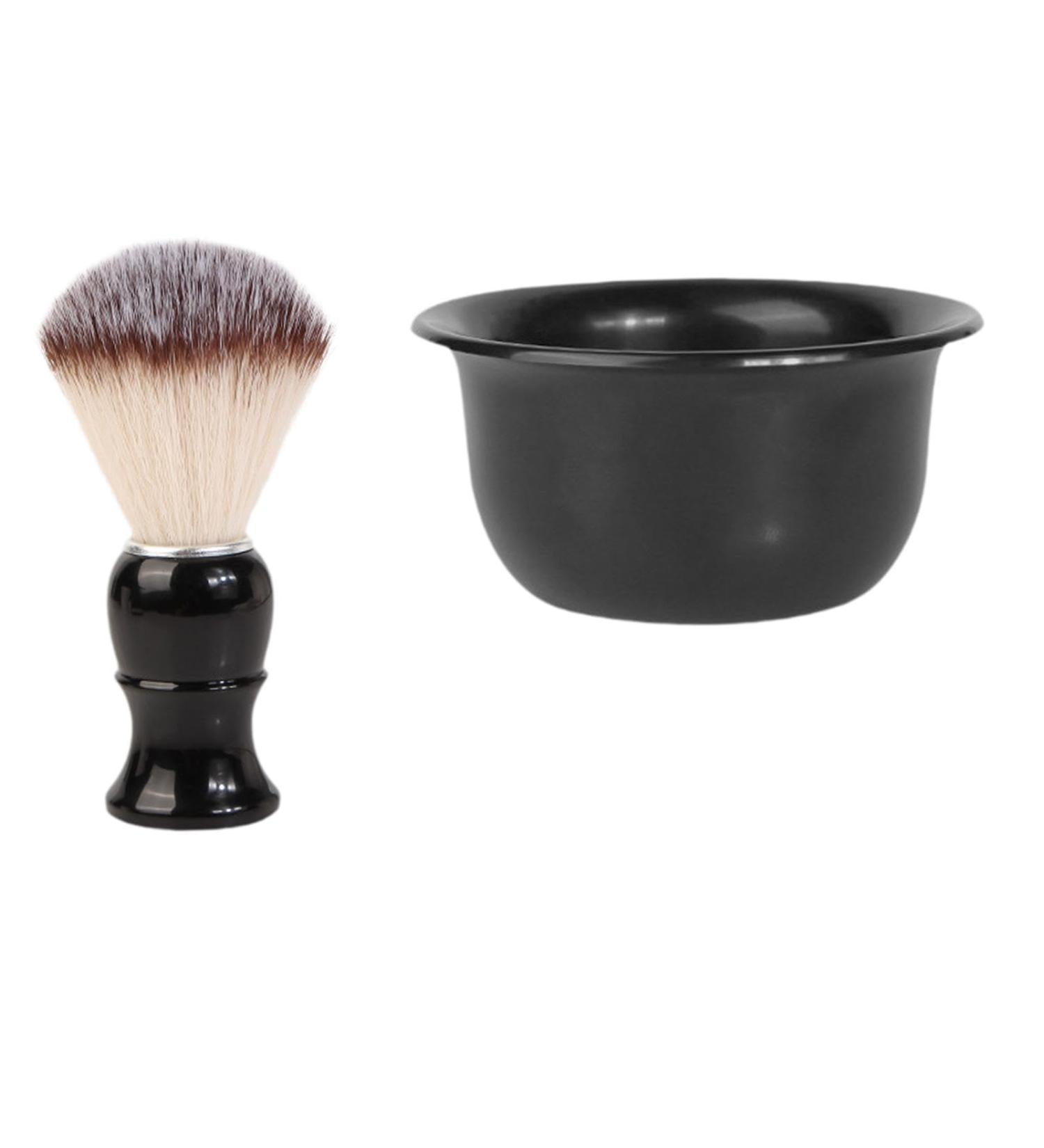 Perfeclan Men's Shaving Brush Set with Mustache Bowl & Conditioner - Luxurious Lather for Ultimate Shaving Experience - Buy Online on GoSupps.com