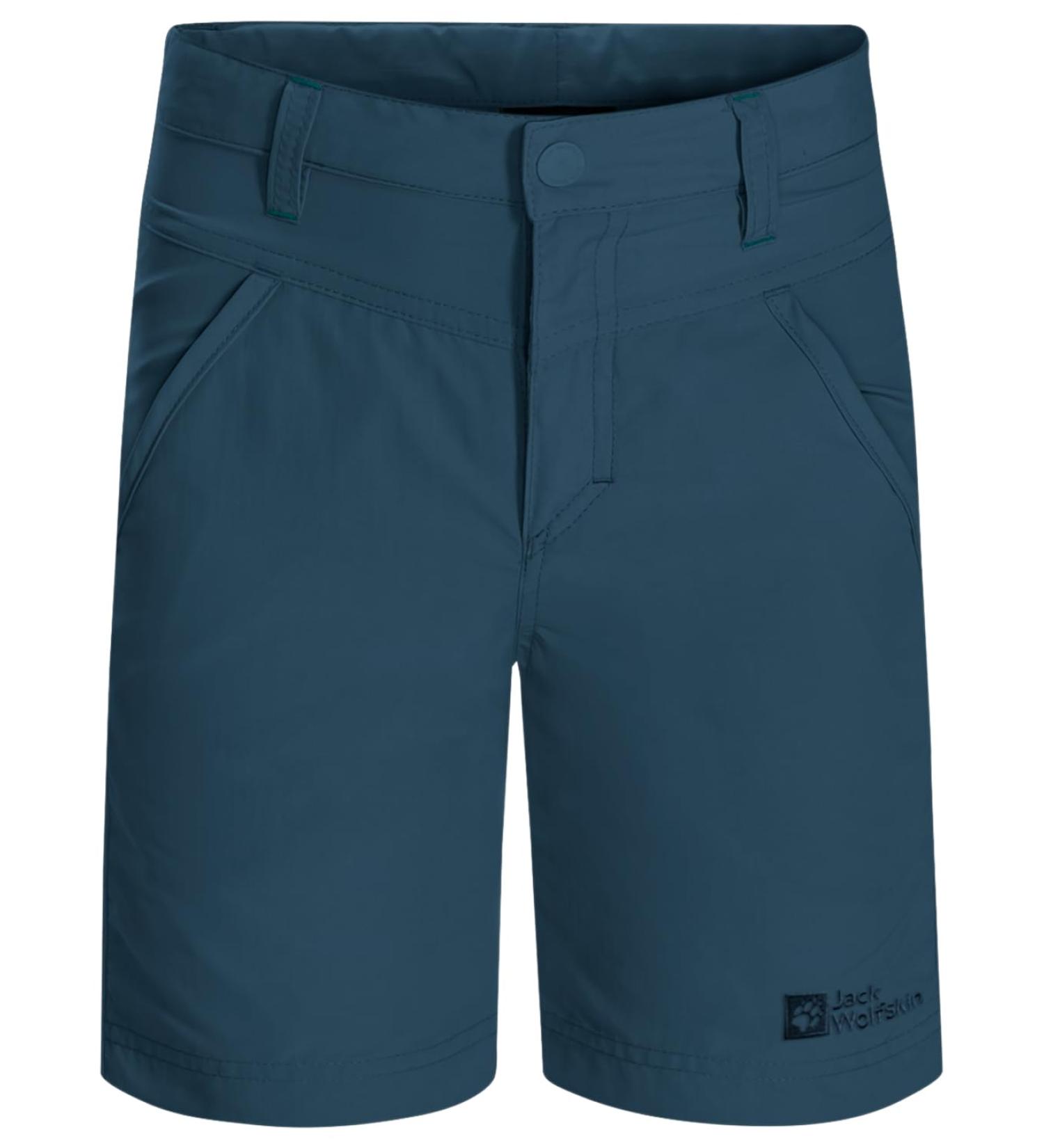 Jack Wolfskin Boys Sun Shorts K 152 - Dark Sea | Lightweight & UV Protection for Outdoor Adventures - Buy Online on GoSupps.com