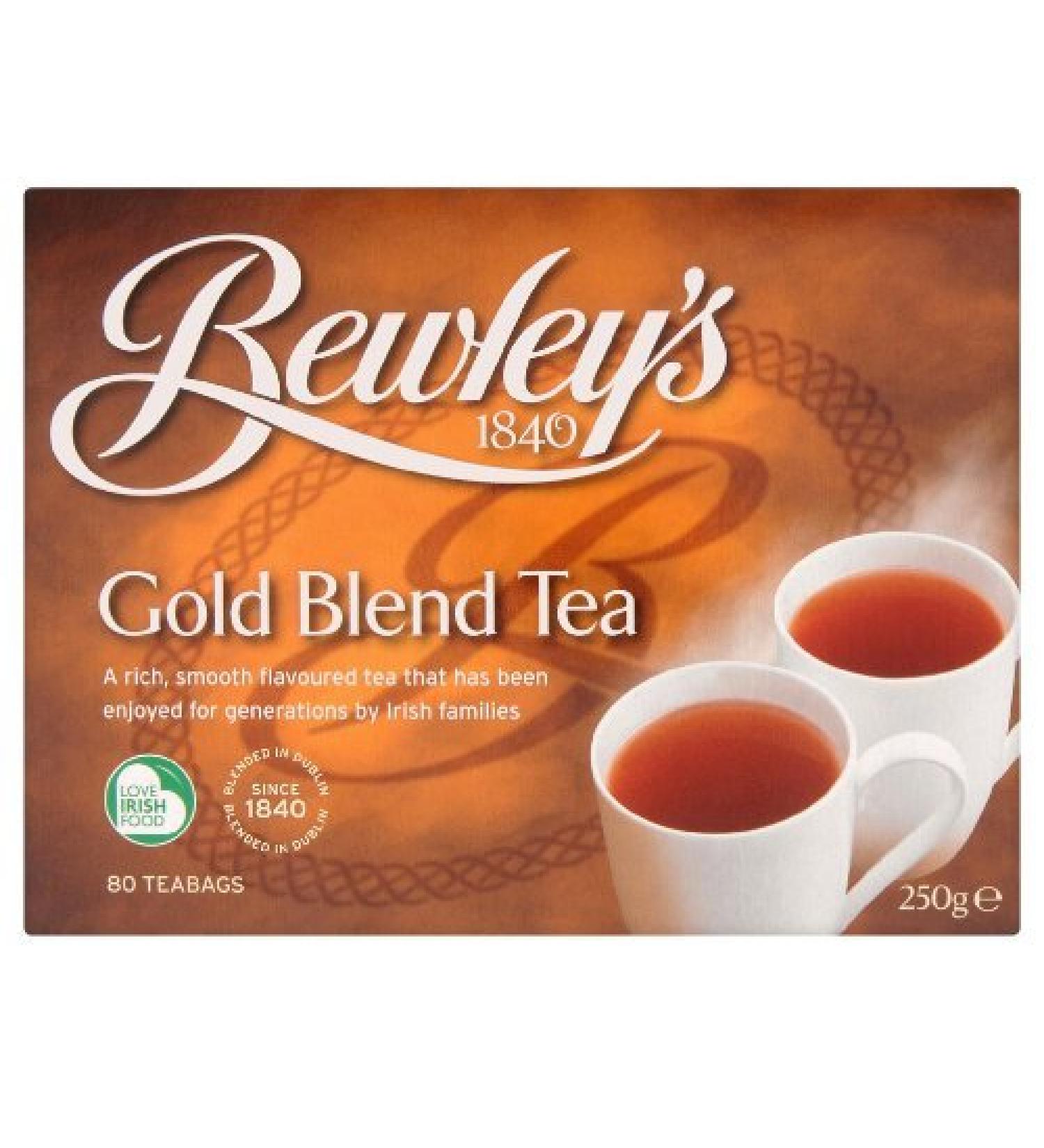 Bewley's Gold Blend Tea Bags 8.8 Ounce by Bewley's