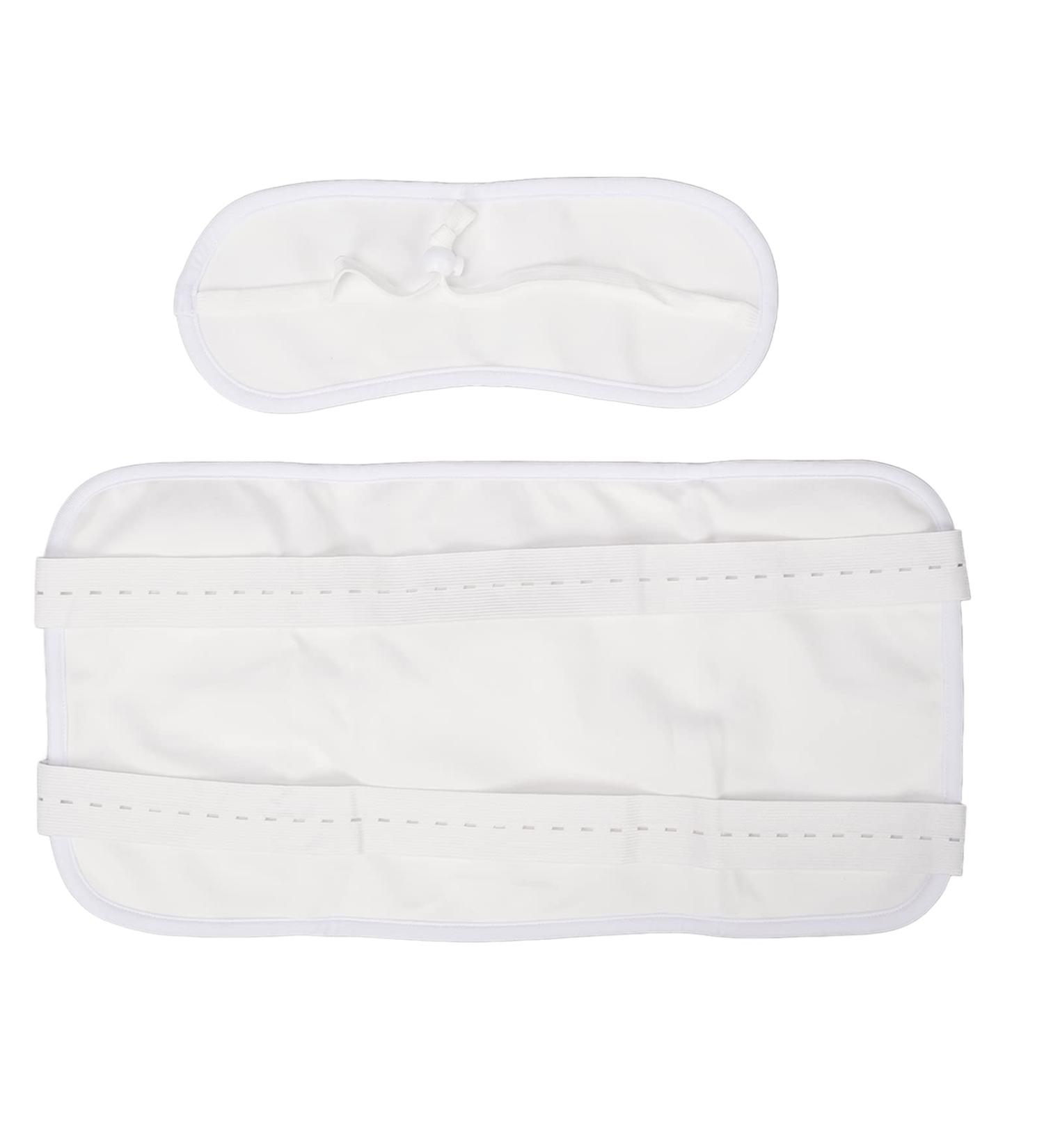 Reusable Organic Castor Oil Pack for Liver Detox - Adjustable Belt for Insomnia Relief & Soothing Support | International Shipping Available - Buy Online on GoSupps.com