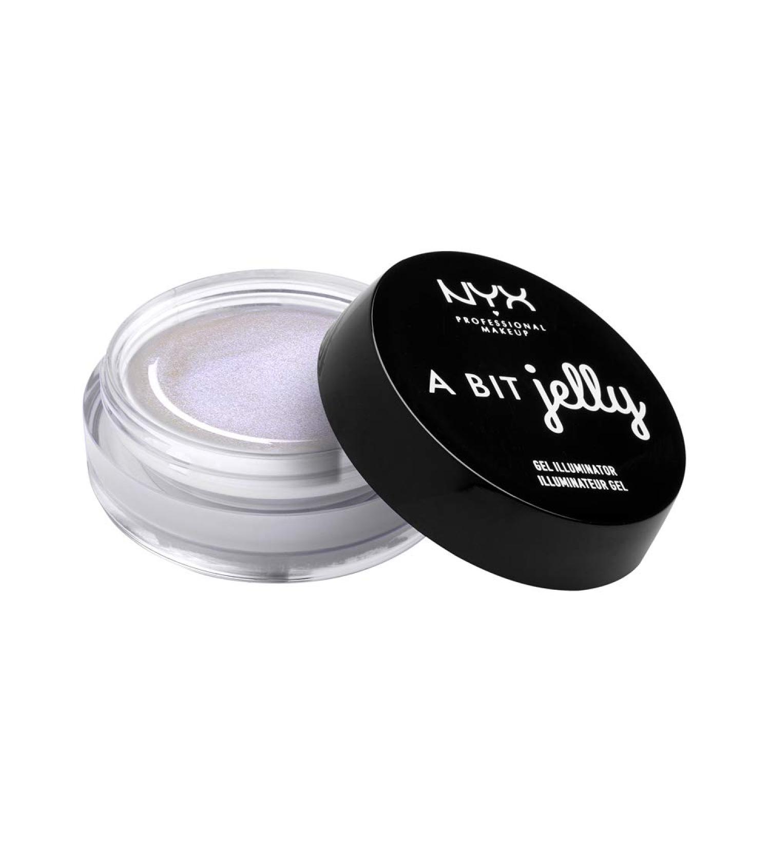 NYX Cosmetics A Bit Jelly Gel Illuminator Opalescent 01 0.53 ounces 15.02 g (Pack of 1) Opalescent 01 - Buy Online on GoSupps.com