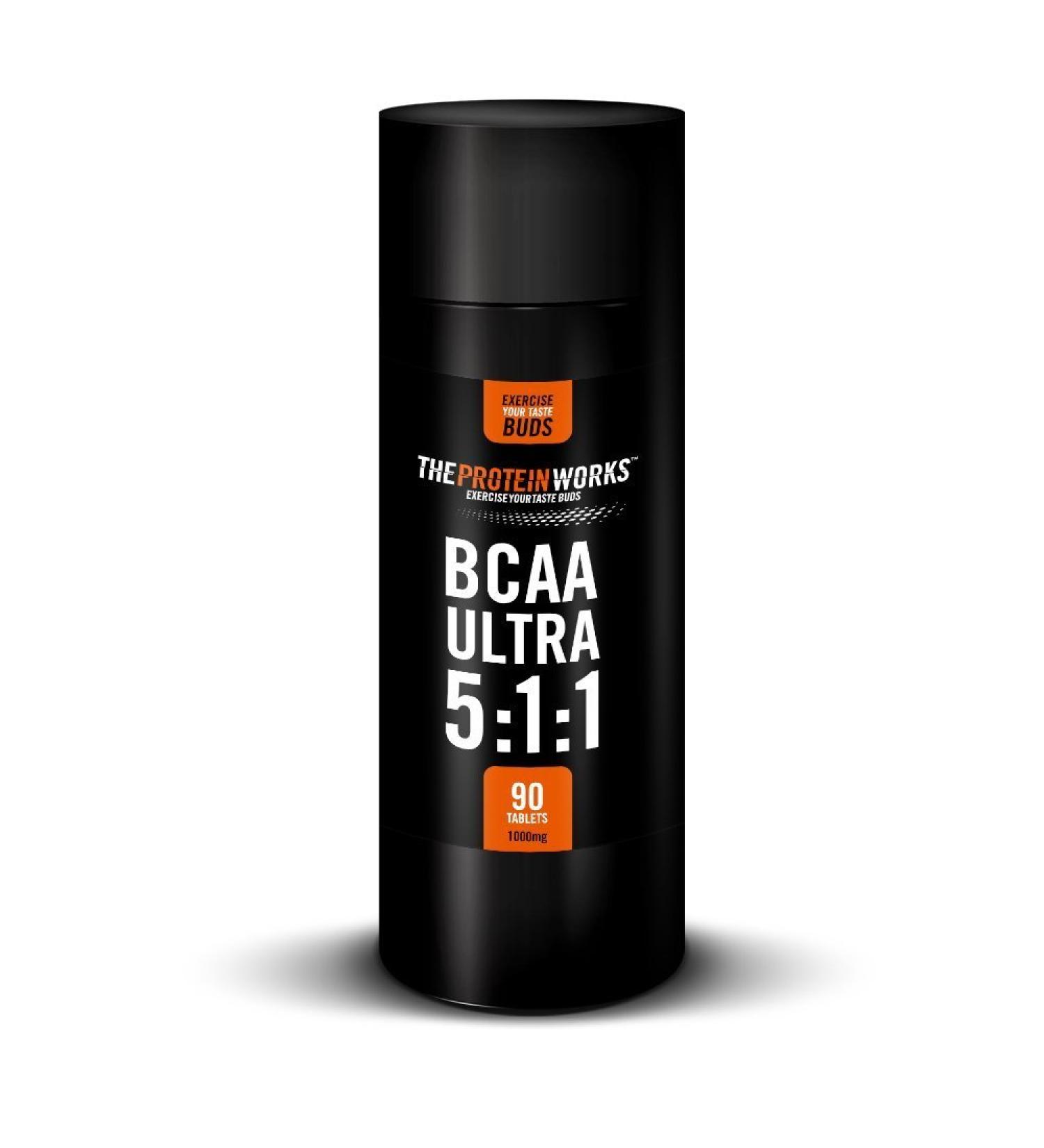 THE PROTEIN WORKS BCAA Ultra - Ratio 5:1:1 - THE PROTEIN WORKS - Amino Acid - 90 Tablets