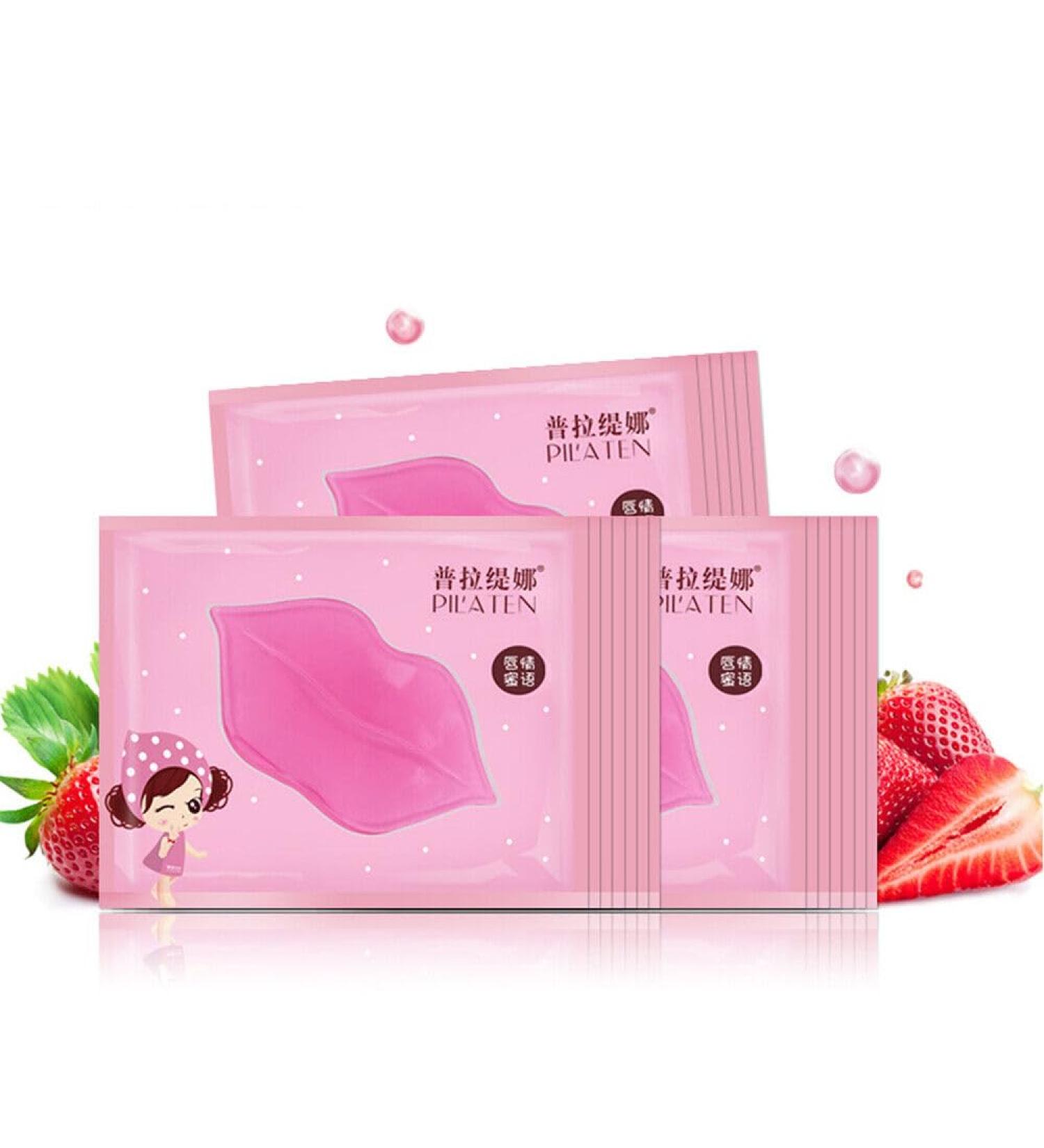 Collagen Crystal Lip Mask Moisturizing Lip Sleep Mask Anti wrinkle patches Plumping Lip Balm Lip Patches Reduces Lip Lines Remove Dead Skin Hydrating Gel Masks lip care - Buy Online on GoSupps.com
