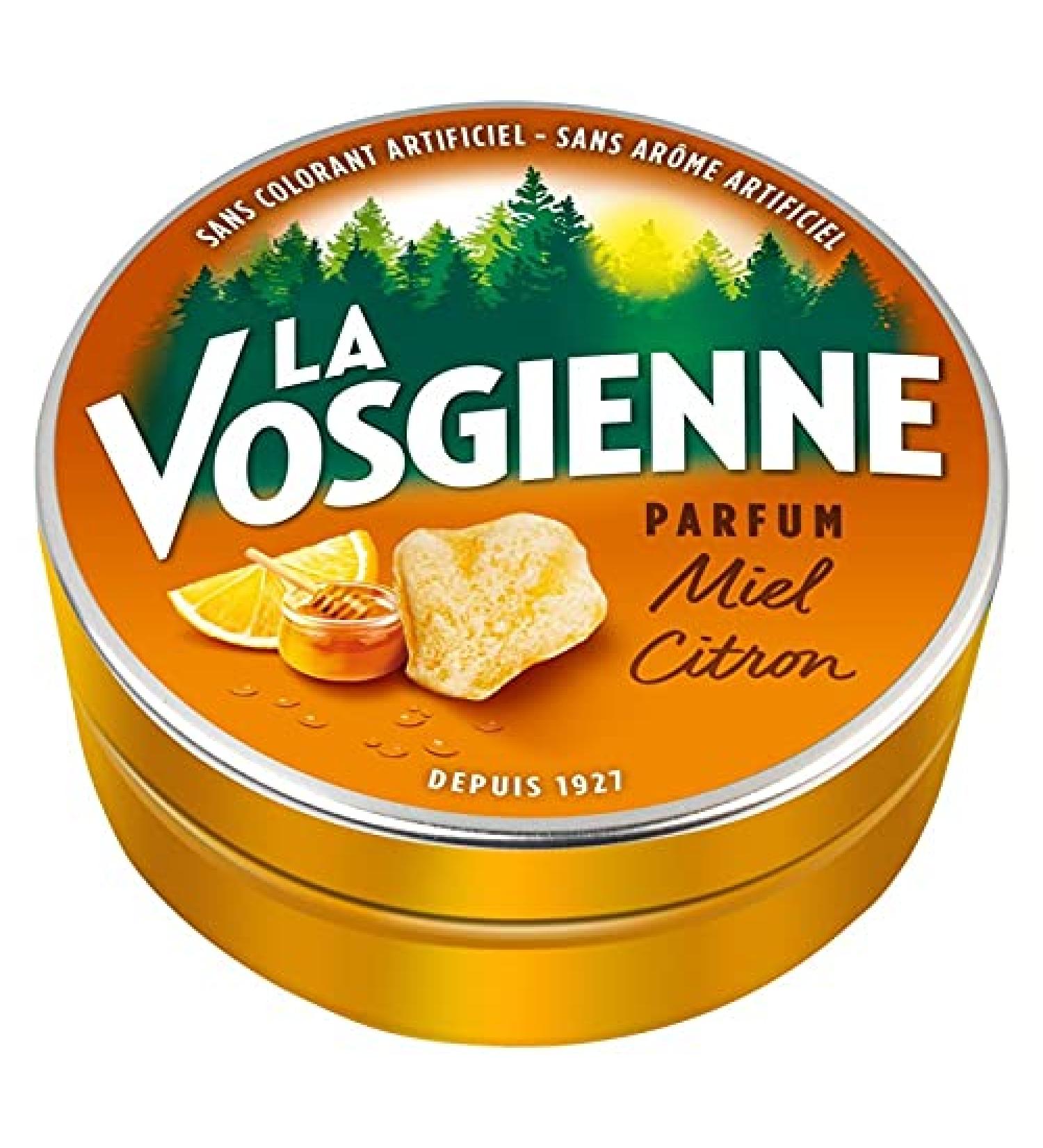 La Vosgienne Honey Lemon 125 g - Pack of 4 - Buy Online on GoSupps.com