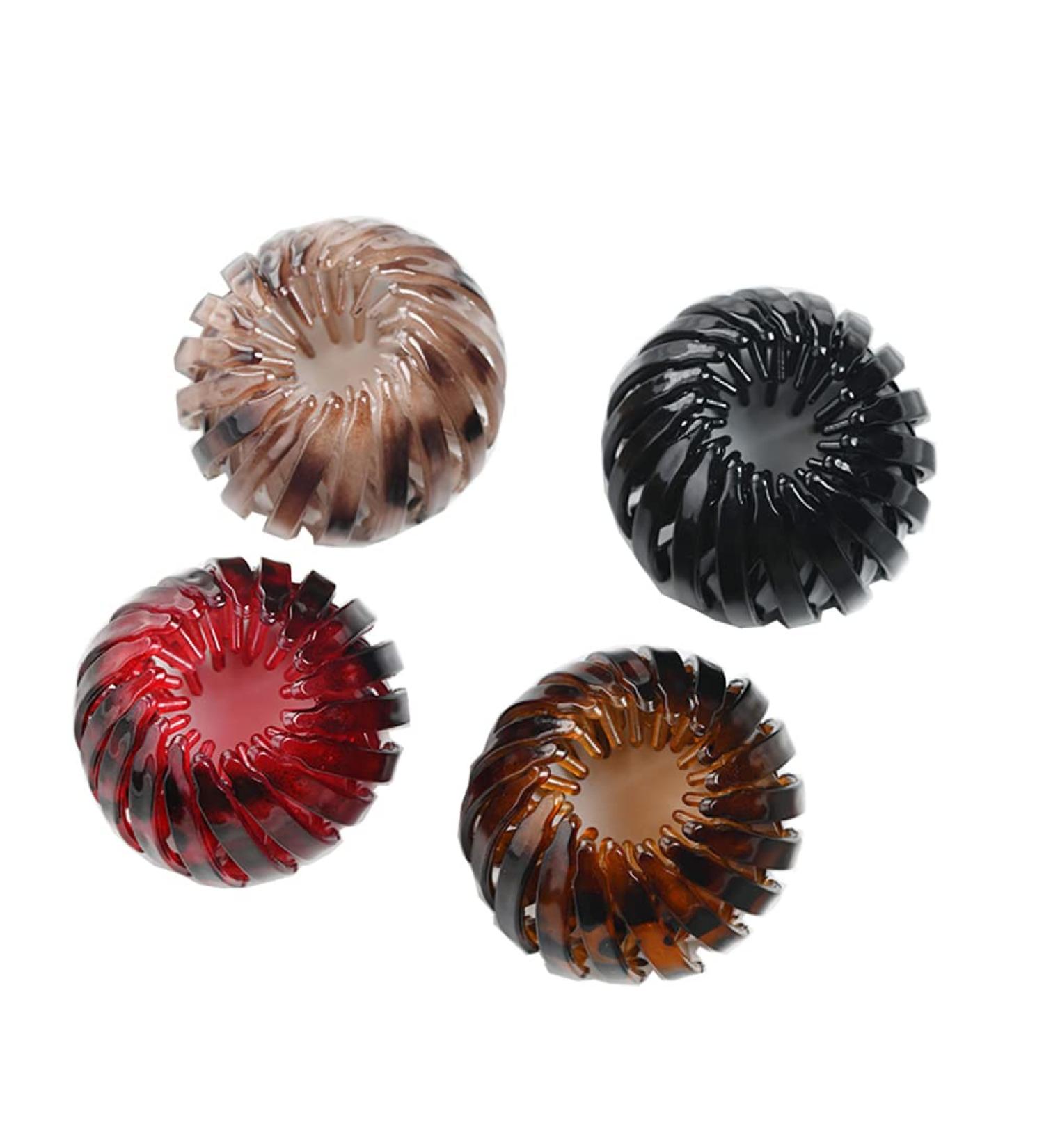 JIHUOO Vintage Bird Nest Hair Clips - 4 Pack Hair Accessories for Women Ponytail Ties & Claws - Buy Online on GoSupps.com