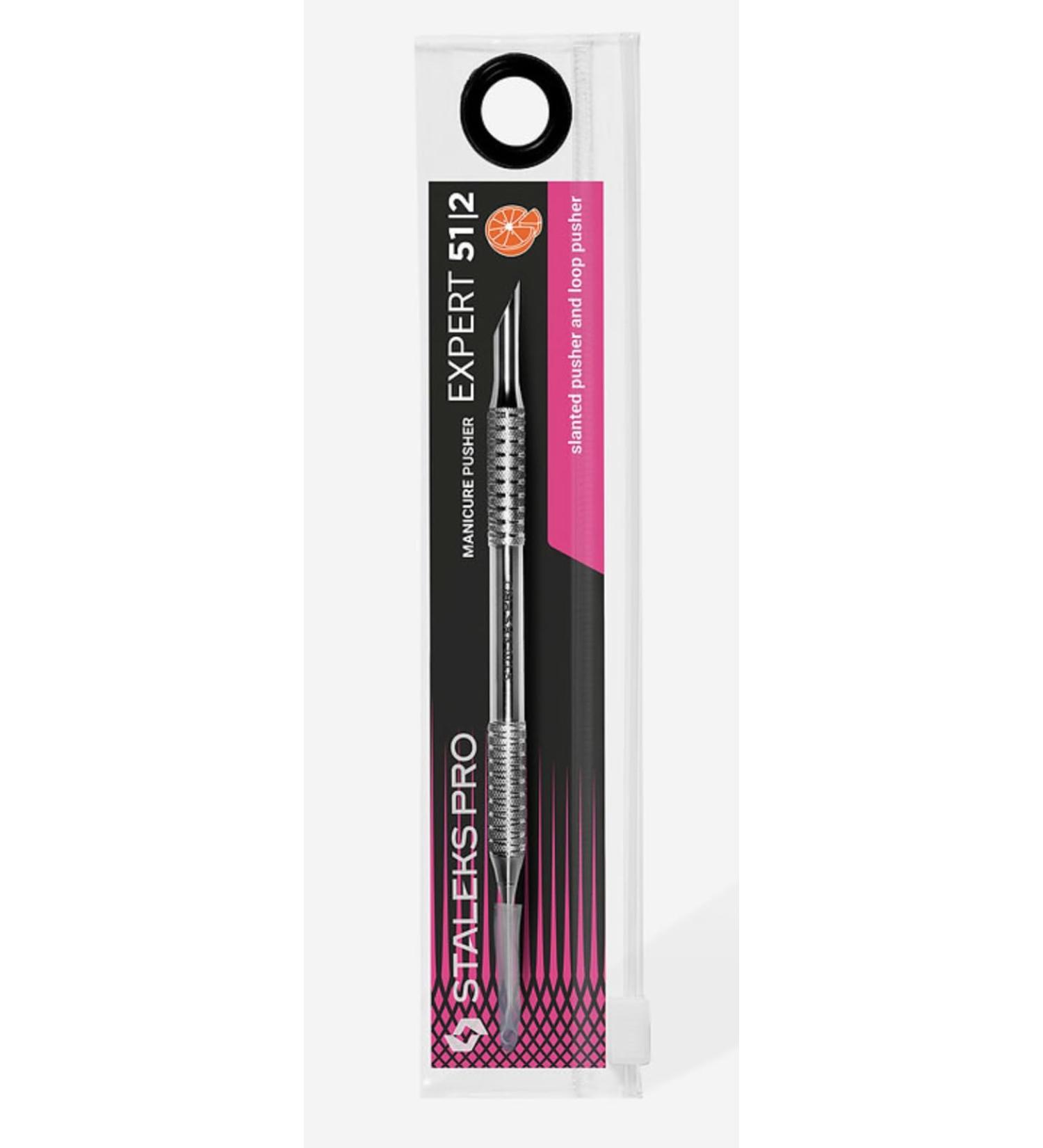 Staleks Pro Expert 51 Type 2 Manicure Pusher/Straight flat & loop pusher - Model PE-51/2 - Buy Online on GoSupps.com