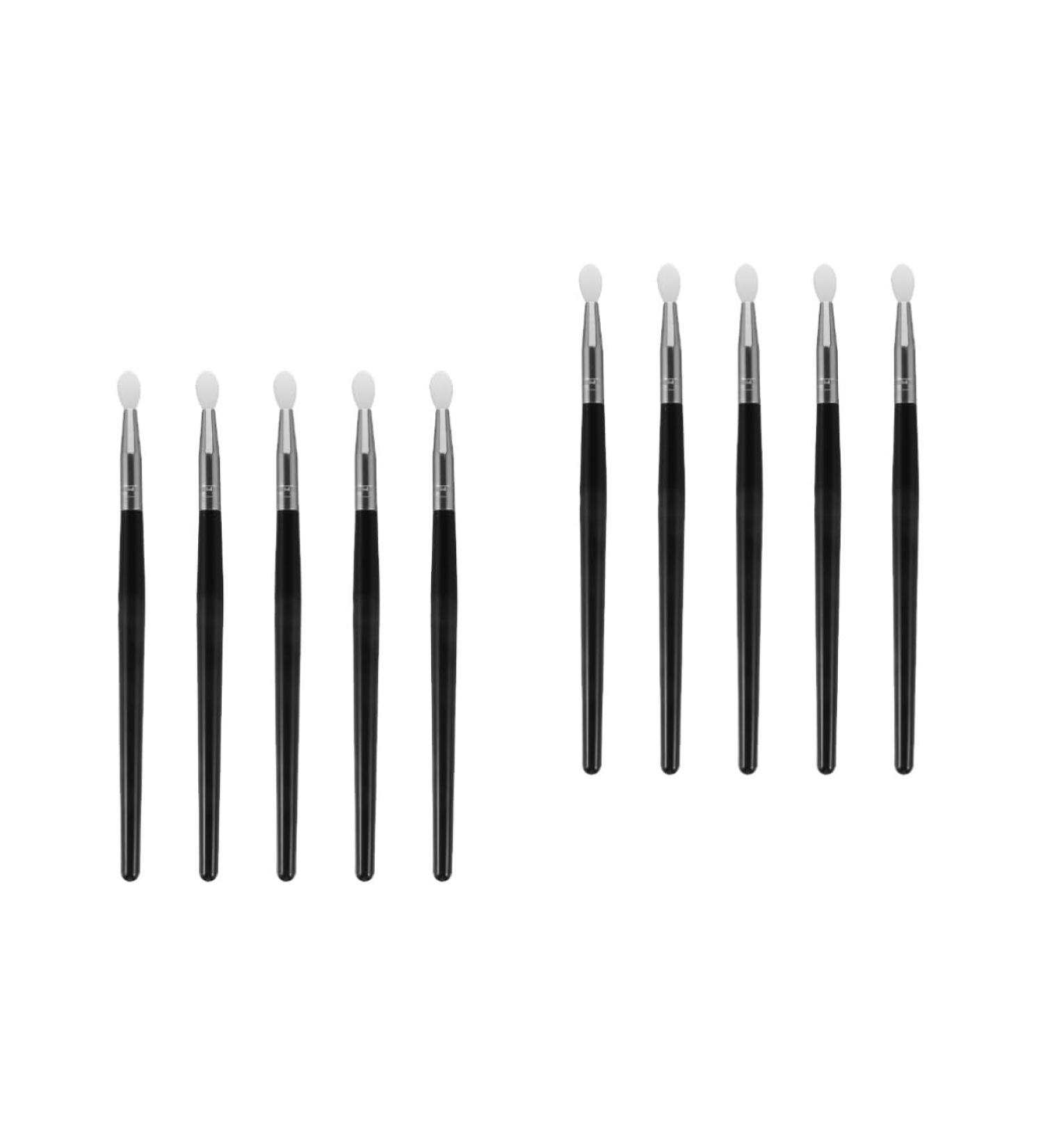 FRCOLOR 10 Pcs Silicone Lip Brush Set - Soft Cleansing & Makeup Applicator for Eyeshadow & Lipstick | Double Head Design - Perfect for Cosmetics Lovers - Buy Online on GoSupps.com