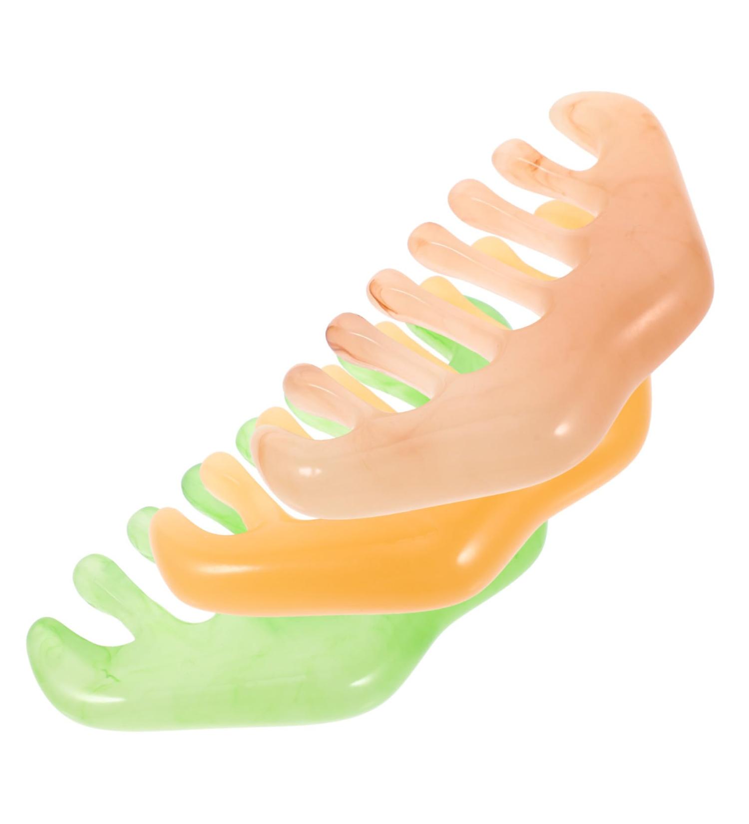 Beavorty 3-in-1 Hairdressing Comb & Massager Portable 8-Teeth Comb for Hair Care & Scalp Massage | International Shipping Available - Buy Online on GoSupps.com