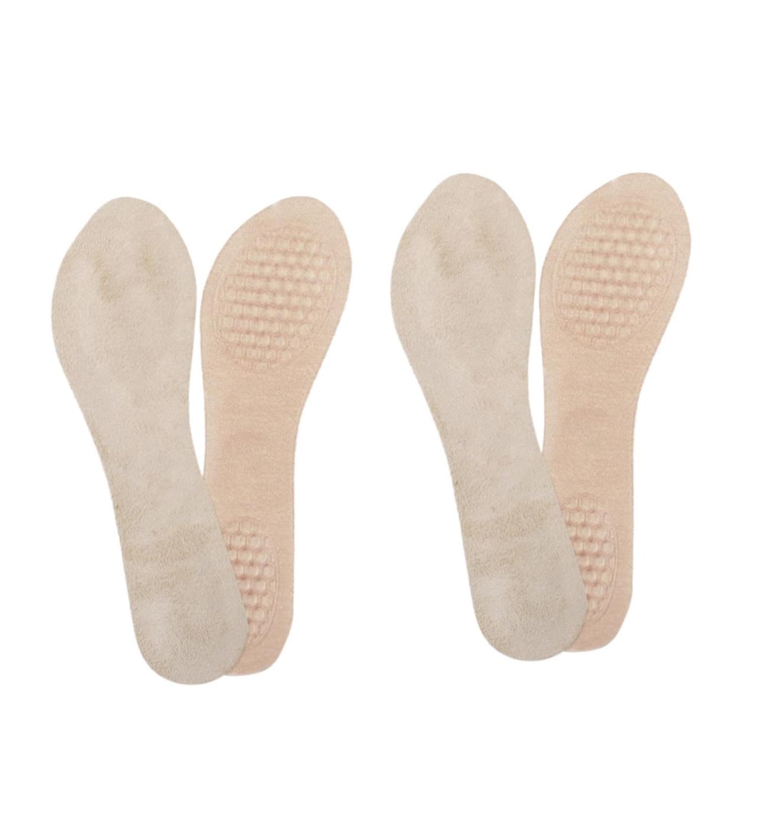 NOLITOY Honeycomb Three-Point Insole & Nail Gloves - Heel Lift Insoles for Women | 3/4 Length Shoe Inserts & Sports Shoes - Buy Online on GoSupps.com