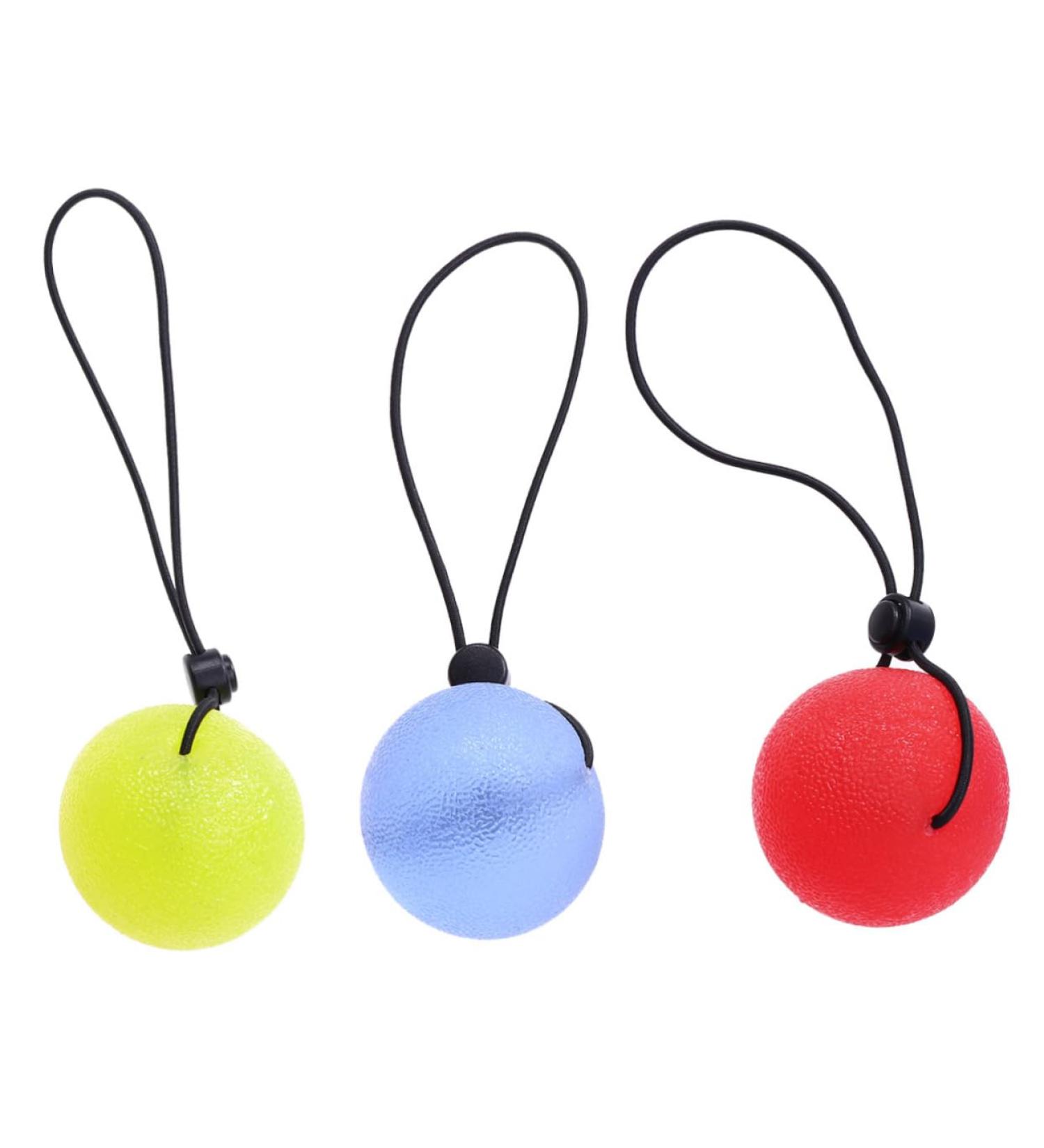 Oatipho Grip Ball 3 Pcs Strengthen Your Grip & Enhance Fitness | Hand Therapy Stress Relief & Exercise Equipment - Buy Online on GoSupps.com