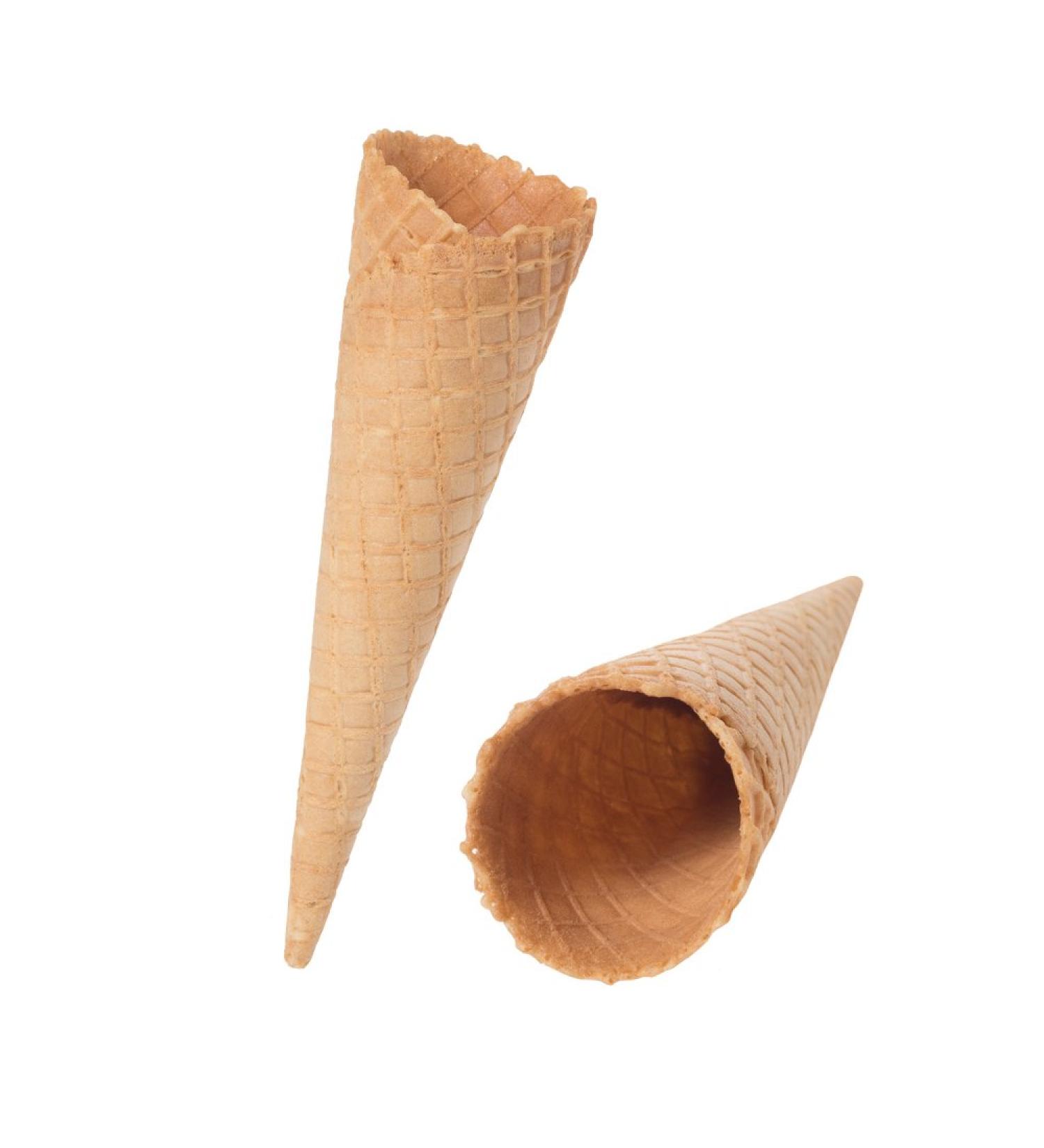 Ice Cone in Roll Up Pod Medium Size pZ 325 Cones Wafer Ice Cream Cones for Gelaterie - Buy Online on GoSupps.com