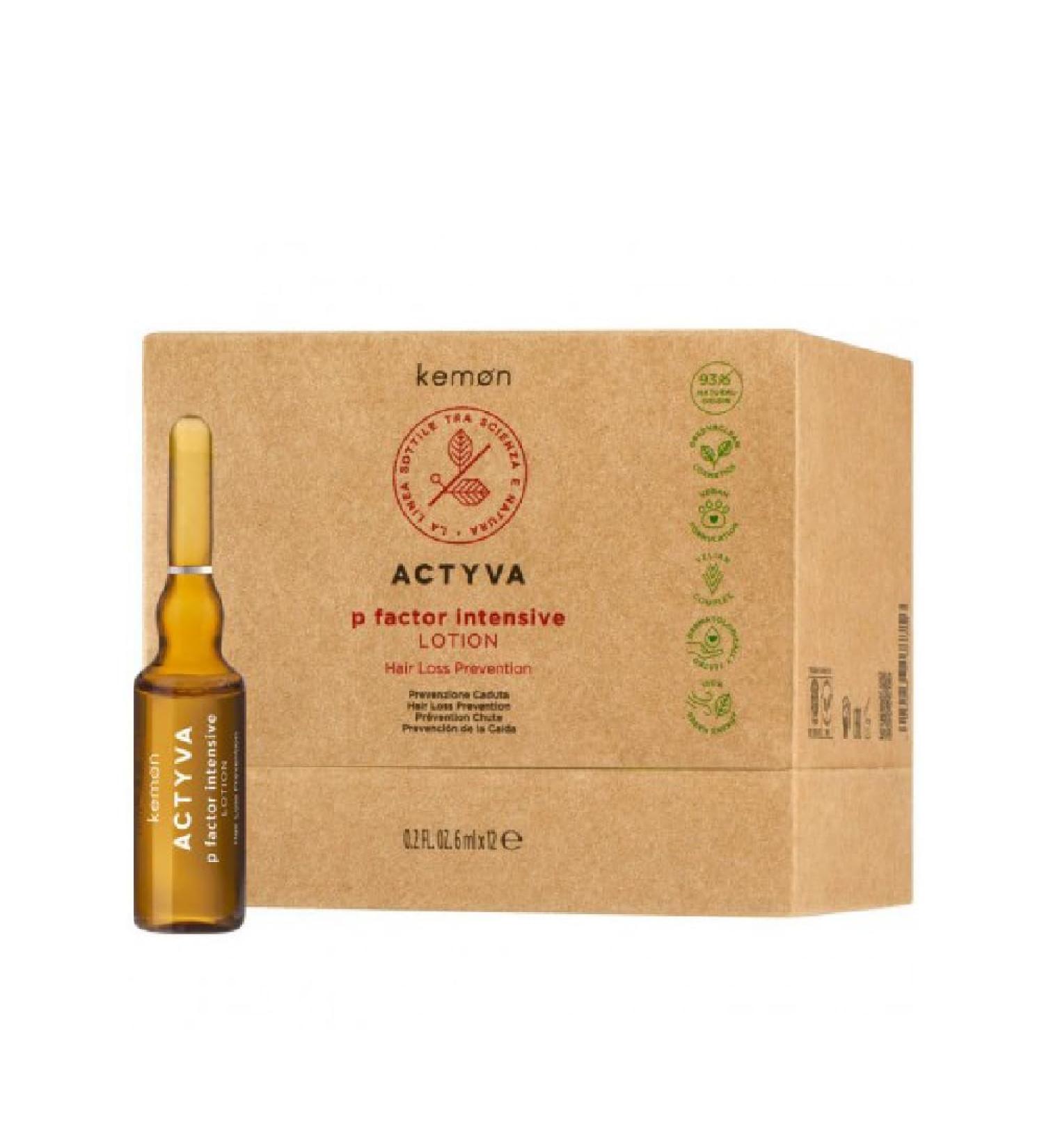 Kemon Actyva P-Factor Hair Loss Prevention 12 x 6 ml