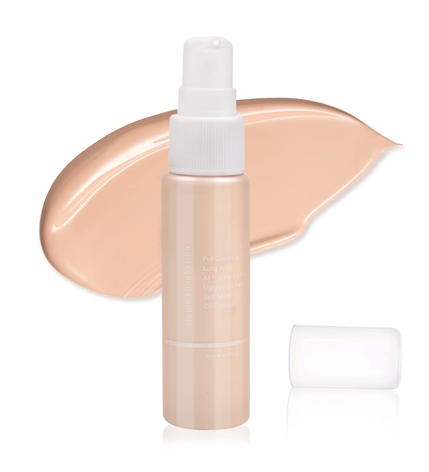 Boobeen Liquid Foundation Concealer - Full Coverage Base for Flawless Skin - Longwear Corrector, Brightener & Contour - Shade 01 - Buy Online on GoSupps.com