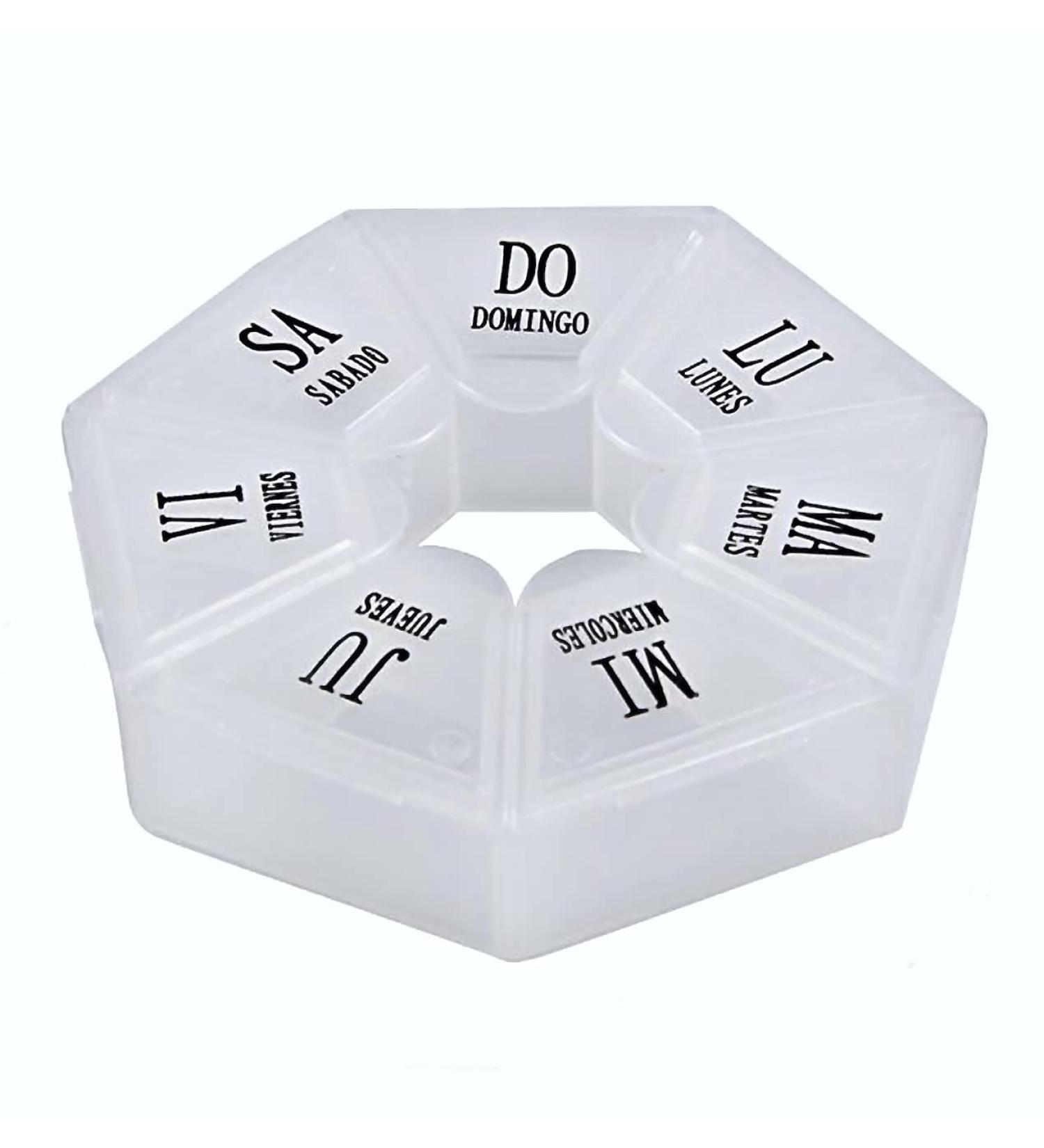 Zagon 7-Day Pill Box | Medication Organizer & Pocket Dispenser - Perfect for Travel & Daily Use - Buy Online on GoSupps.com