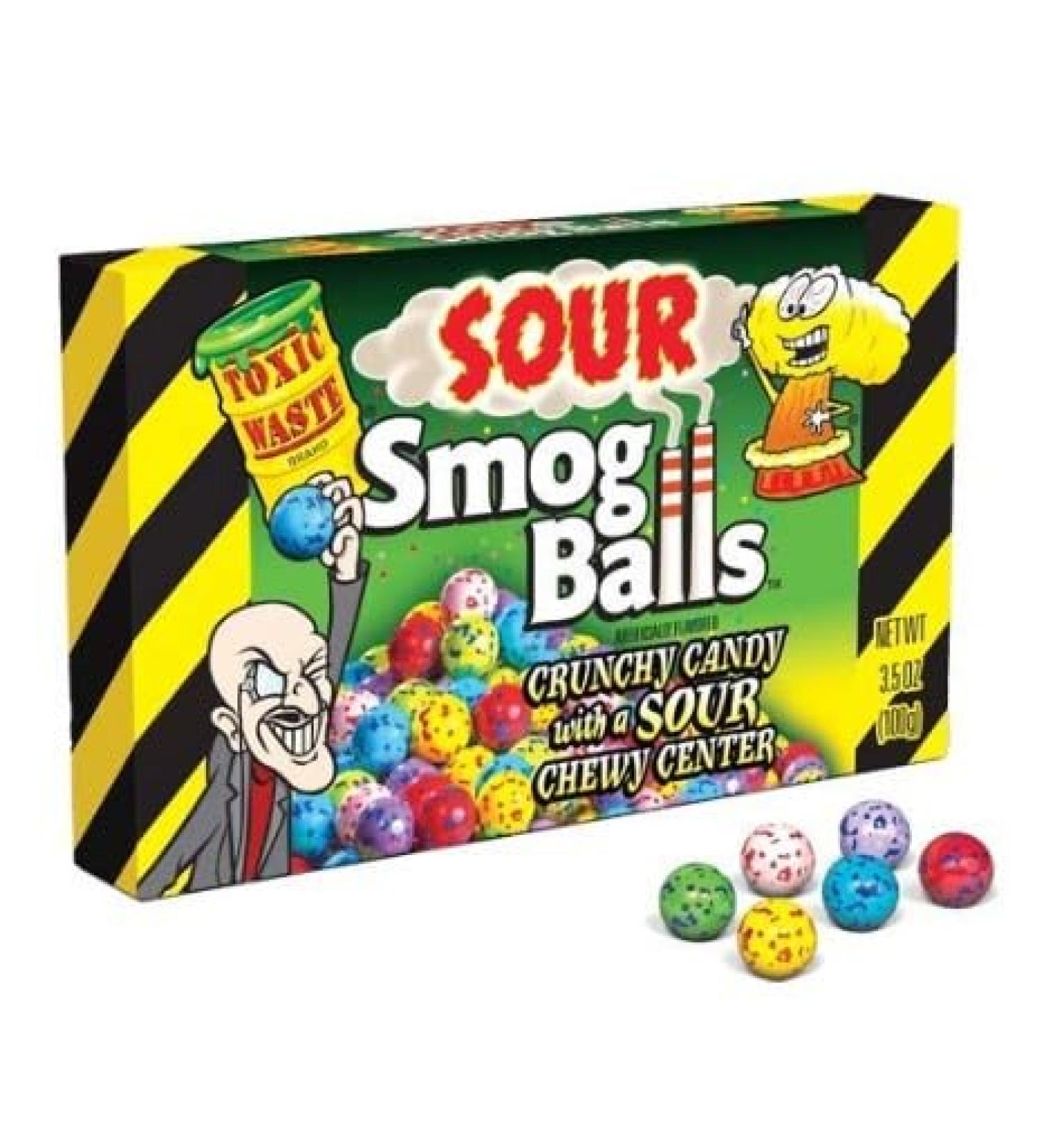 Toxic Waste Sour Smog Balls TB (Pack of 3) - Buy Online on GoSupps.com