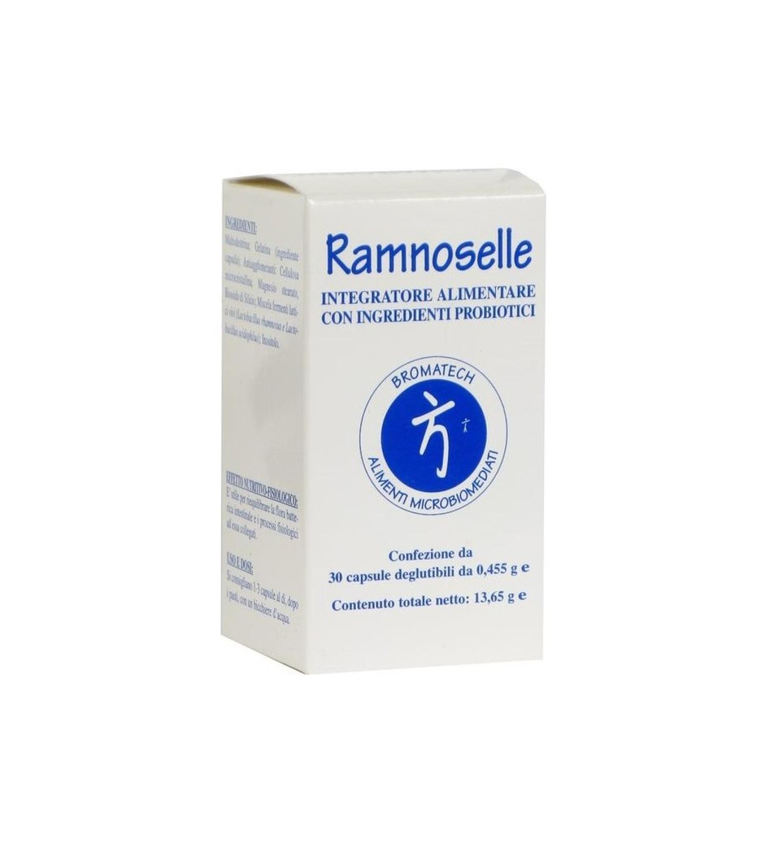 BROMATECH Ramnoselle probiotic food supplement 30 capsules