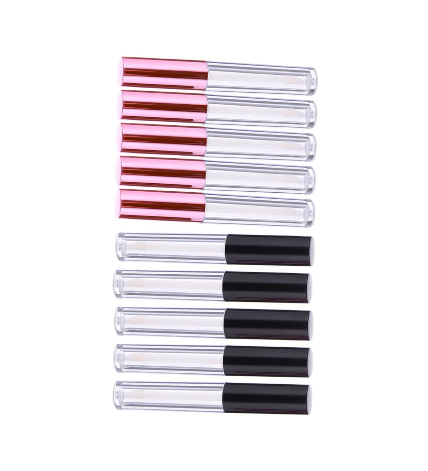 Homoyoyo 10pi ces Tube de Gloss Contenant Cosm tique Vide Flacons Rechargeables pour Gloss Tube Vide pour Flacon pour L vres - Buy Online on GoSupps.com