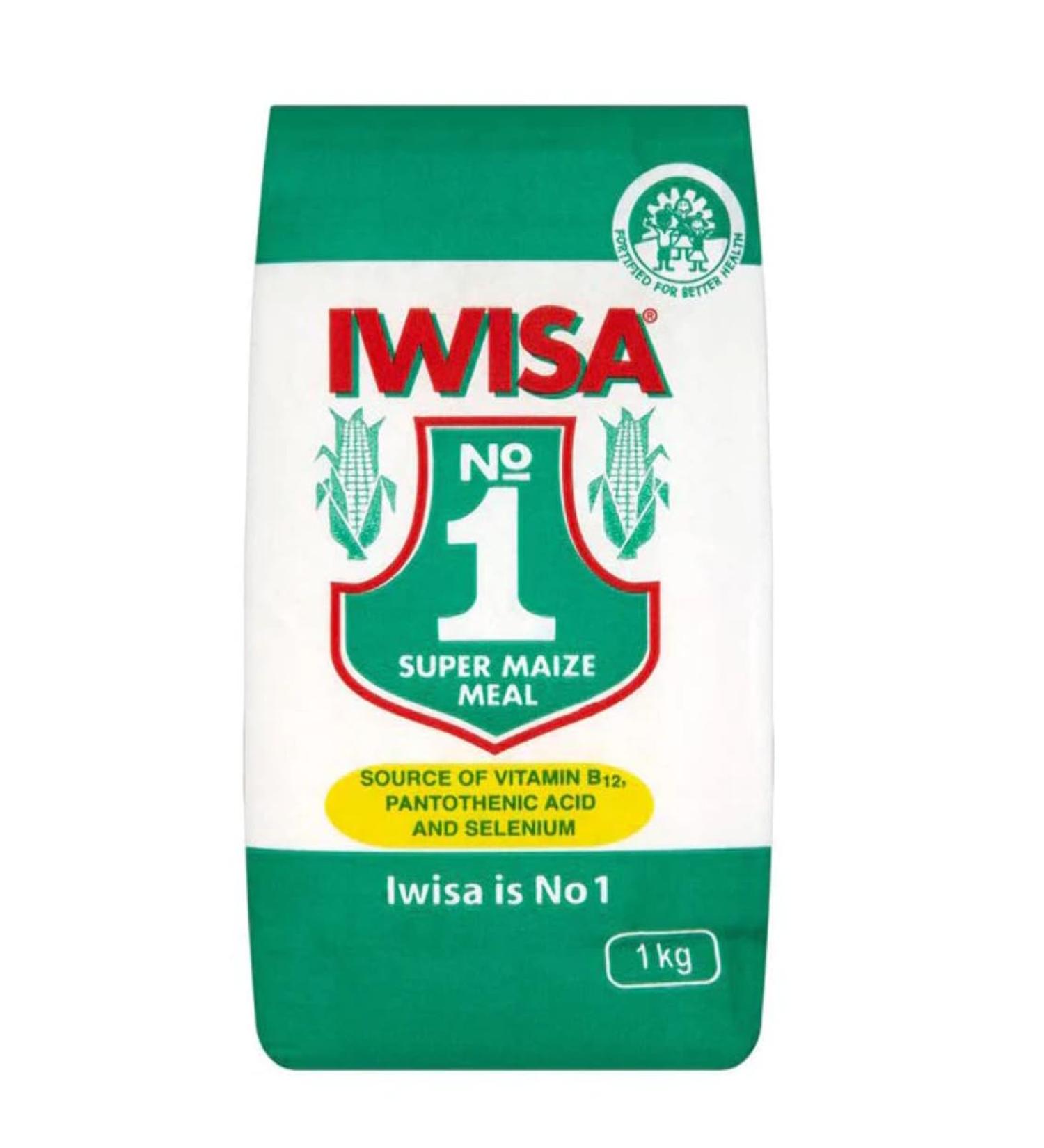 Iwisa Maize Meal Paper Bag 1kg-Fd